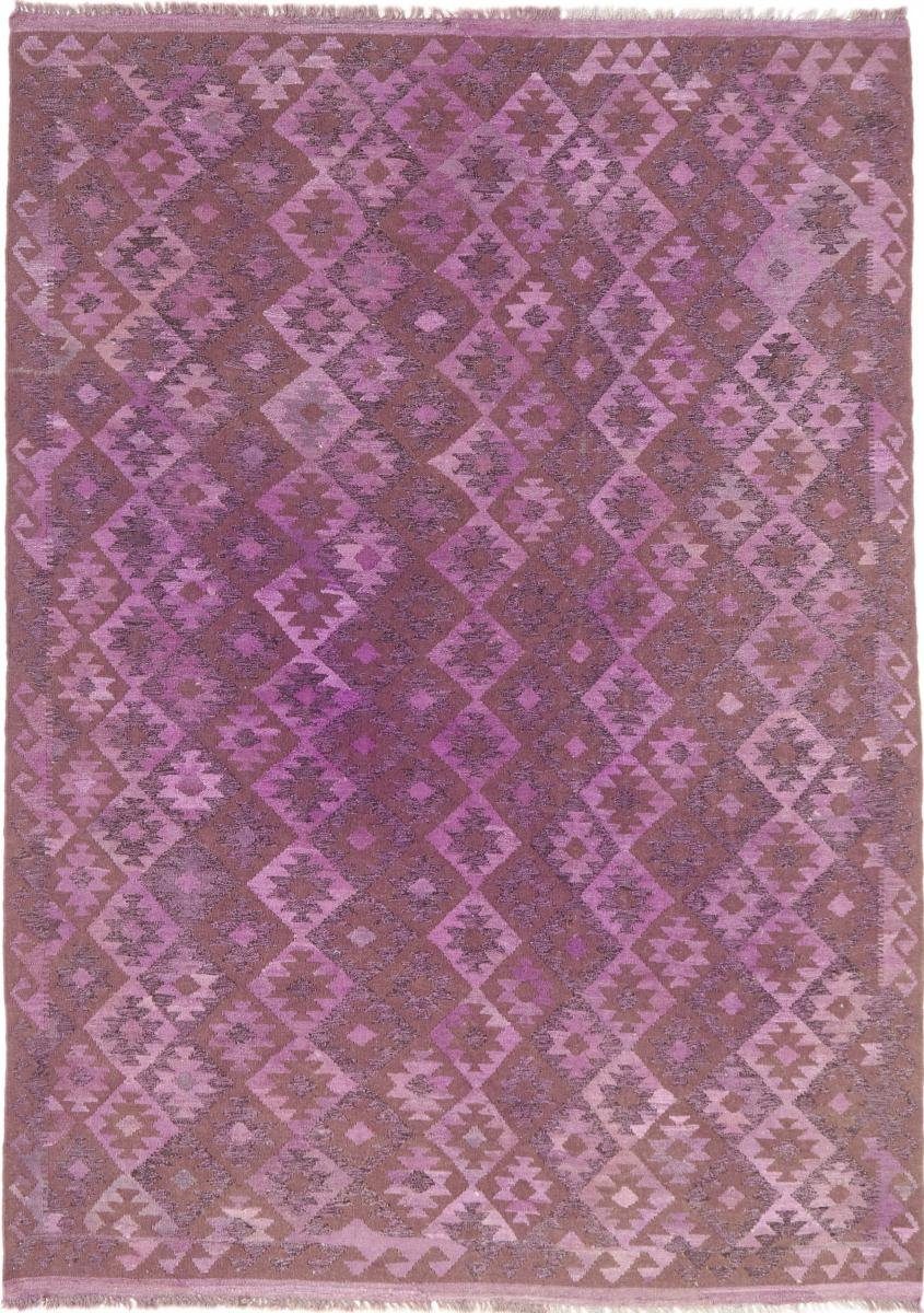 Orientteppich Kelim Afghan Heritage Limited Handgewebter Trading, Höhe: Nain 206x289 rechteckig, Moderner, 3 mm