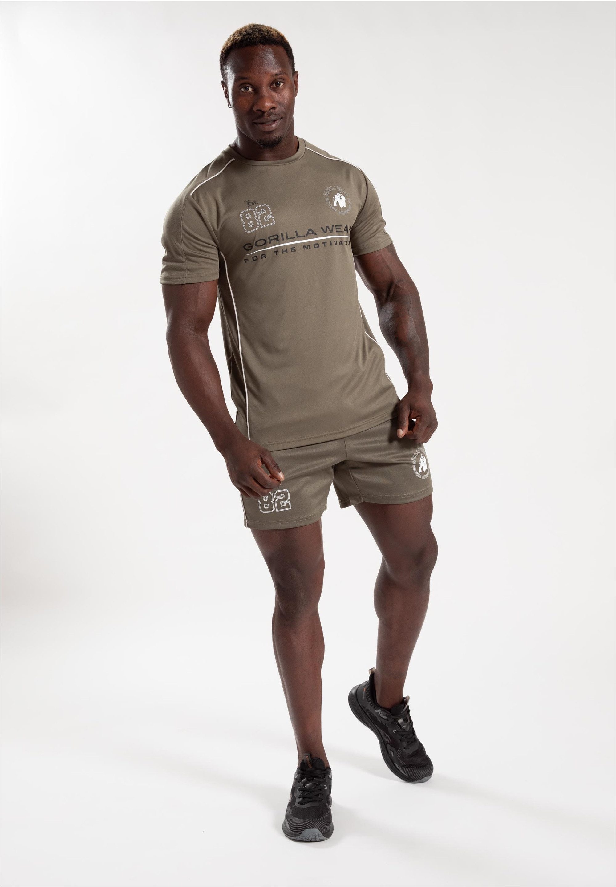 Gorilla Wear Funktionsshirt mit atmungsaktiven Mesh-Details günstig online kaufen