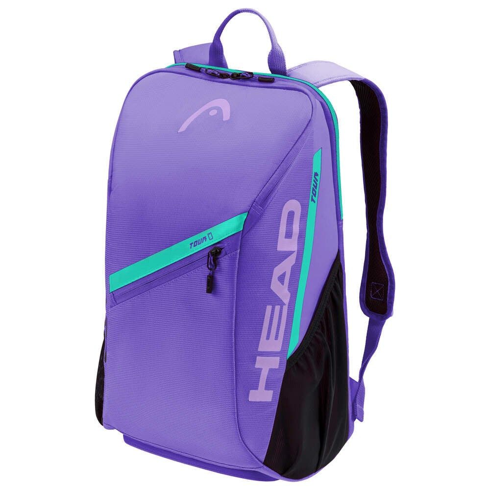 Head Tennisrucksack Tour (Schlägerfach, mit Schuhfach, 25 Liter) 2026 purple