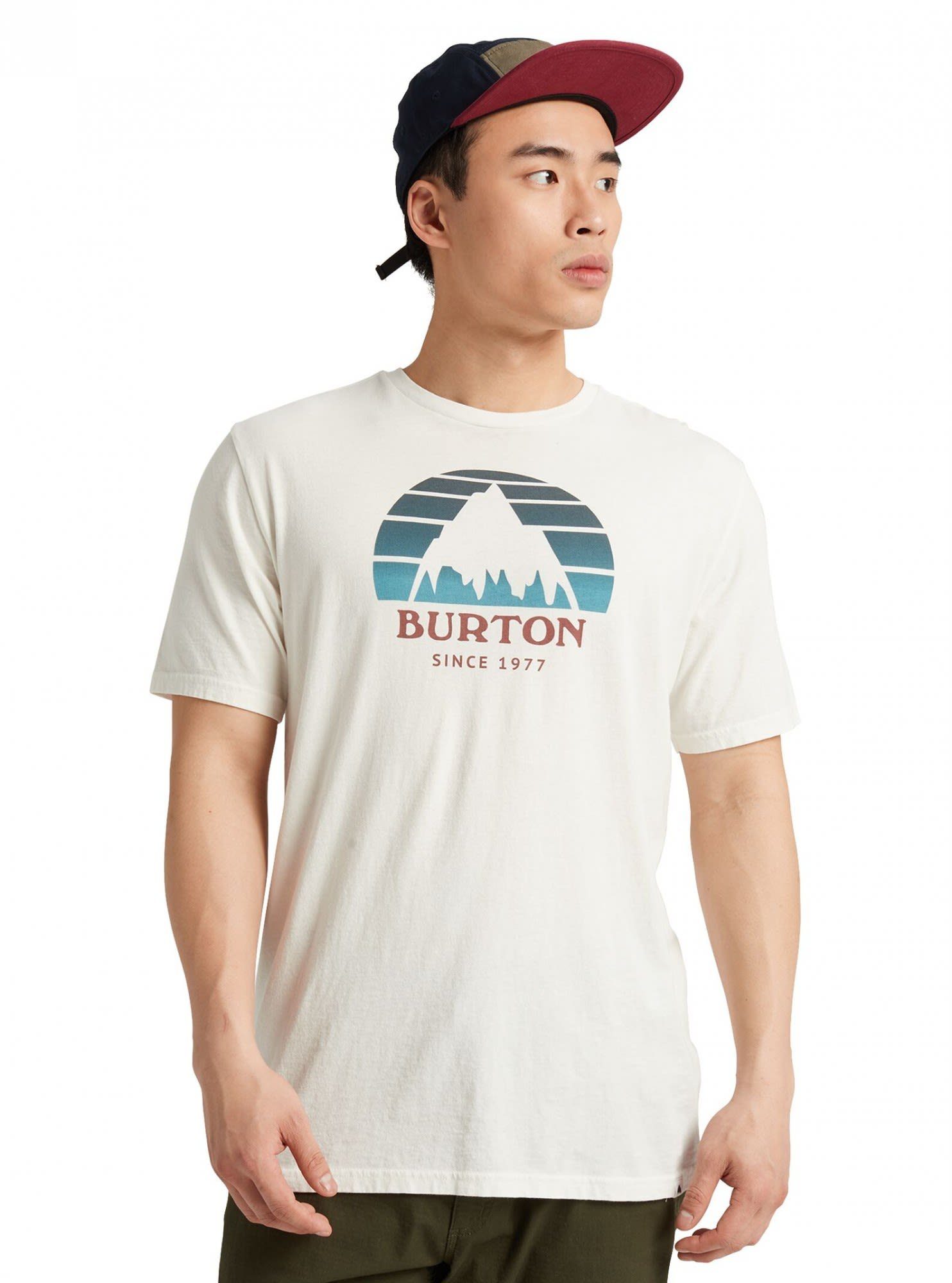 Stout Burton Underhill Burton Shortsleeve Tee Kurzarm-Shirt T-Shirt White