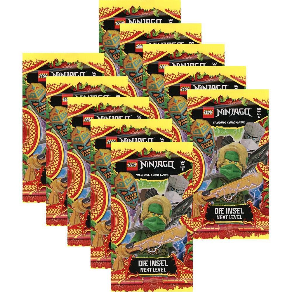 Blue Ocean Sammelkarte LEGO Ninjago 6 NEXT LEVEL Trading Cards - 10 Booster