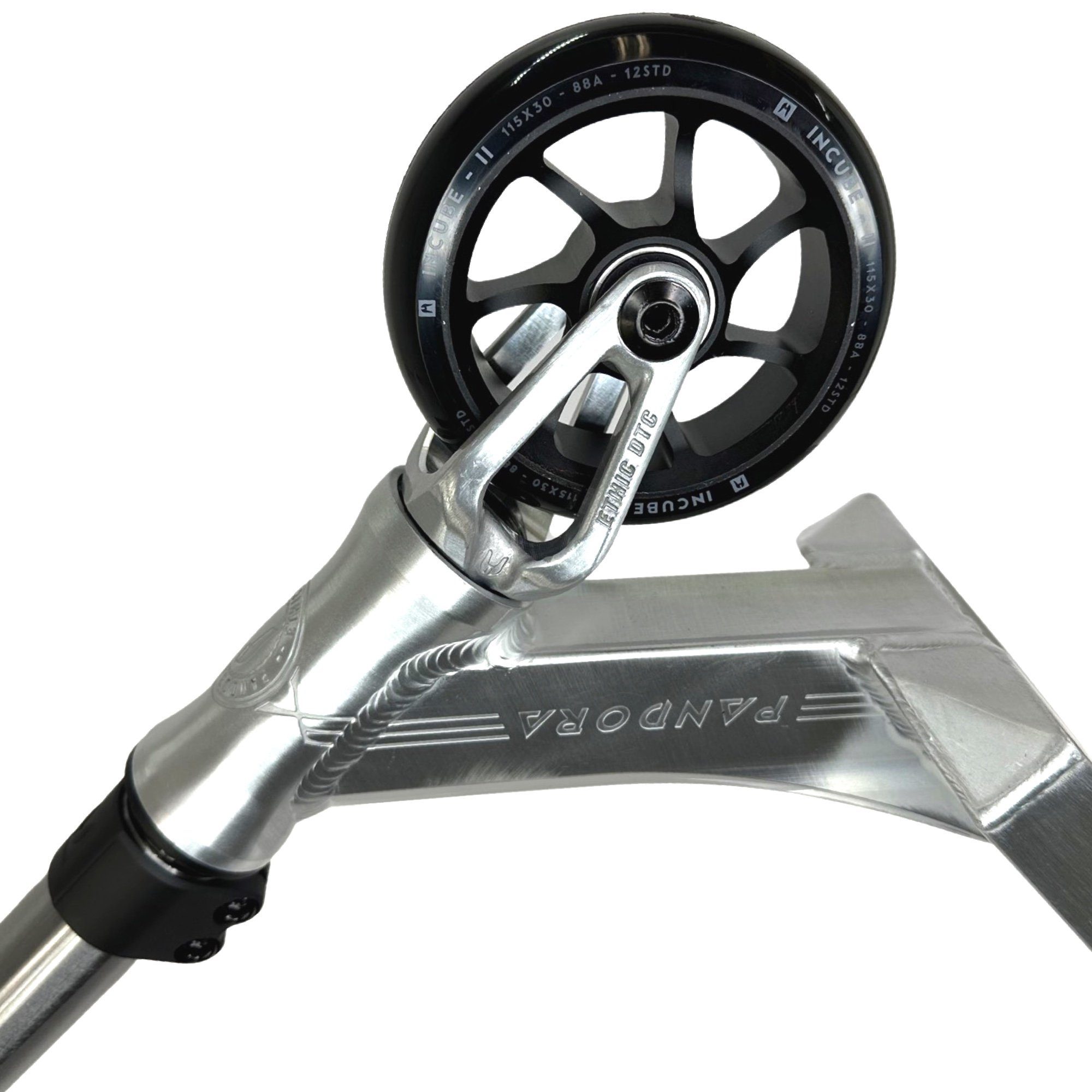 Silber Stuntscooter Ethic Stunt-Scooter 3,4kg DTC Pandora L Ethic DTC H=90cm