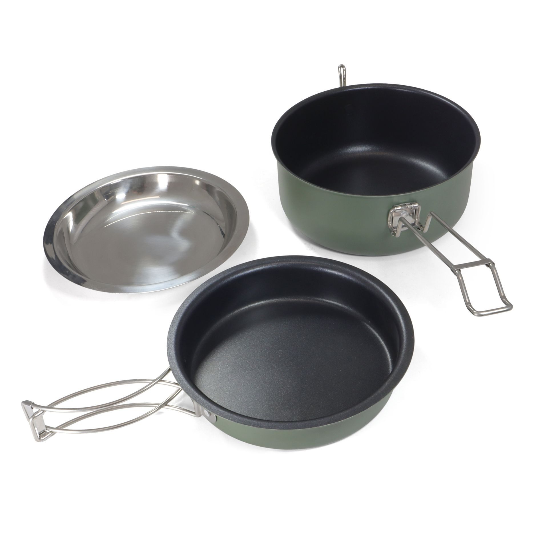 Origin Outdoors Topf-Set Origin Outdoors Aluminium Kochset 'Snap-Pack', (3-tlg)