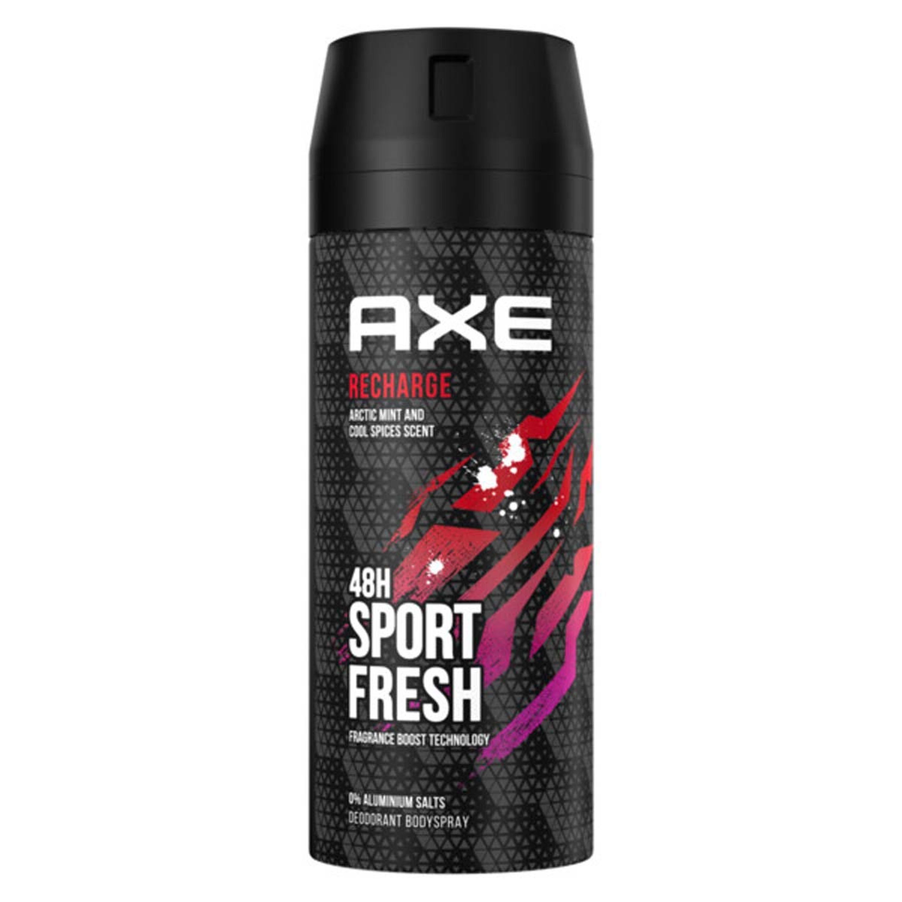 Deo-Set Sport AXE Fresh 6x 150ml Aluminium Deo Recharge ohne Bodyspray axe