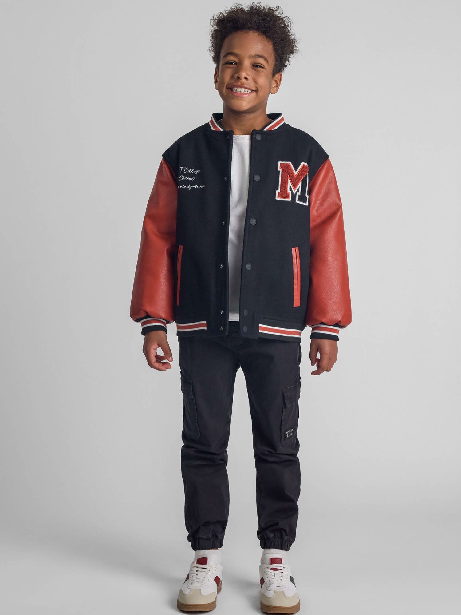 MINOTI Cargohose Joggers für Jungen Kordelzug, praktsche Taschen