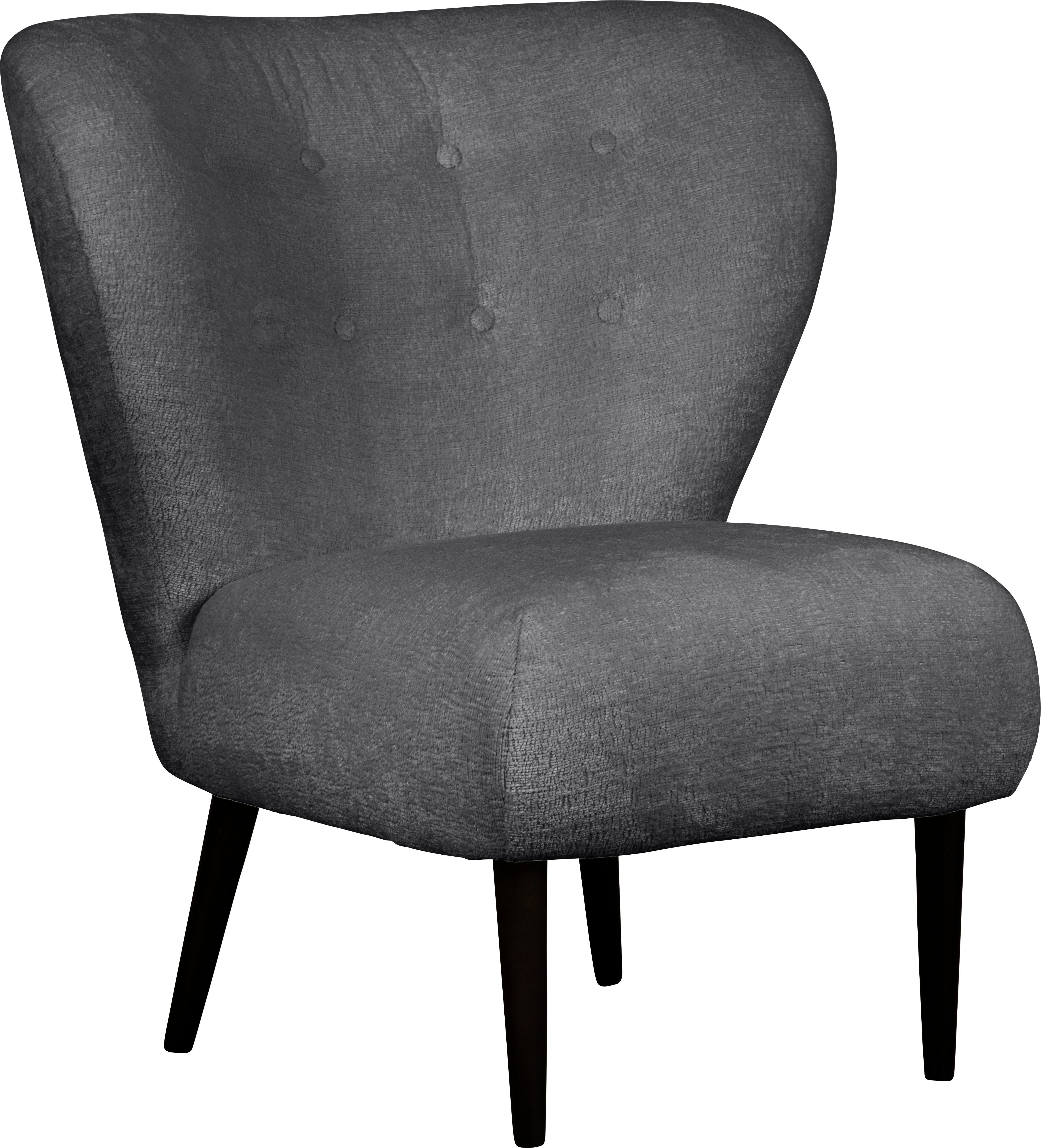 LeGer Home by Lena Gercke Sessel Dinah, Knopfheftung im Rücken, wahlweise mit oder ohne Hocker