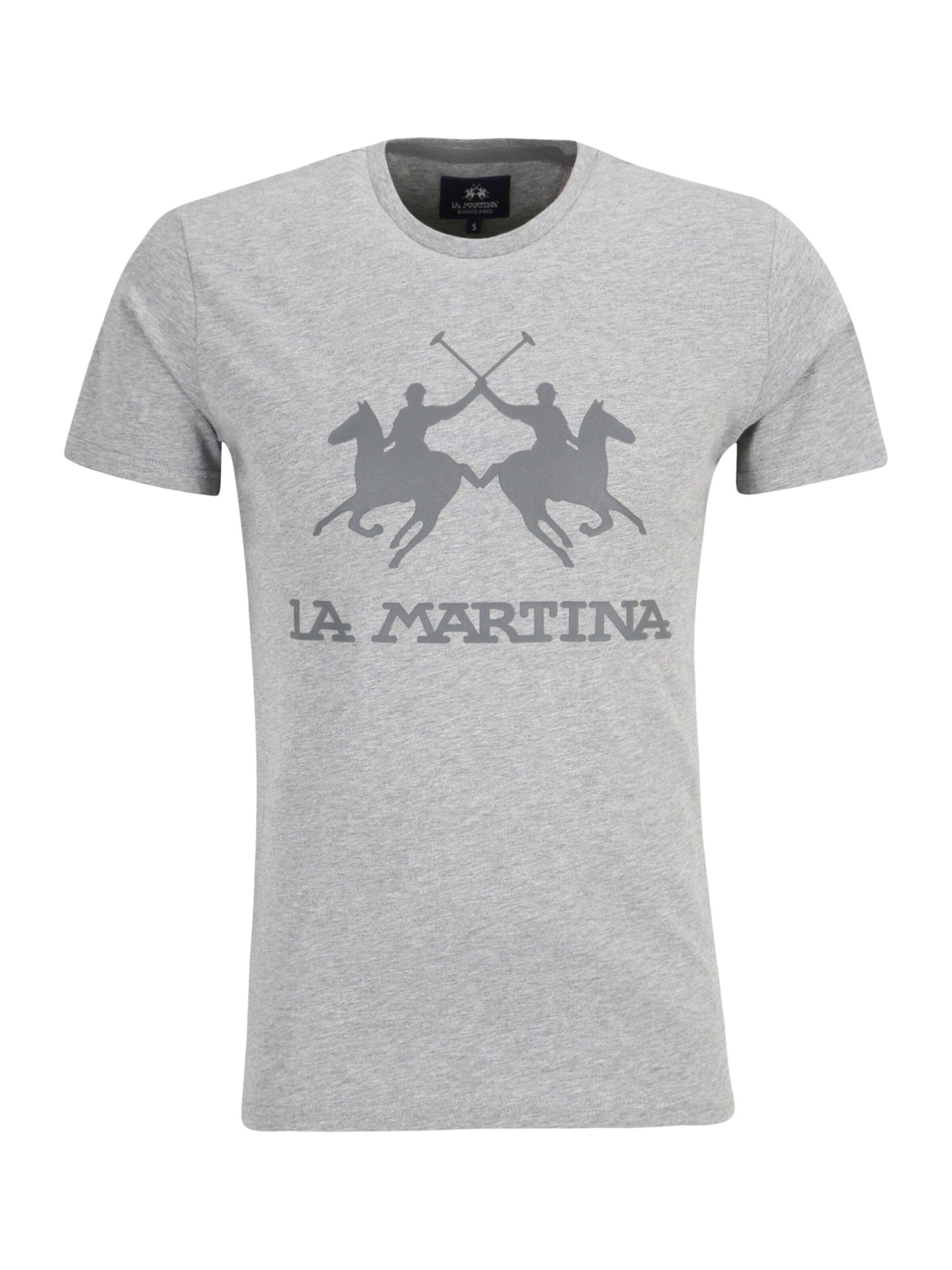 La Martina T-Shirt (1-tlg), Gummiprint