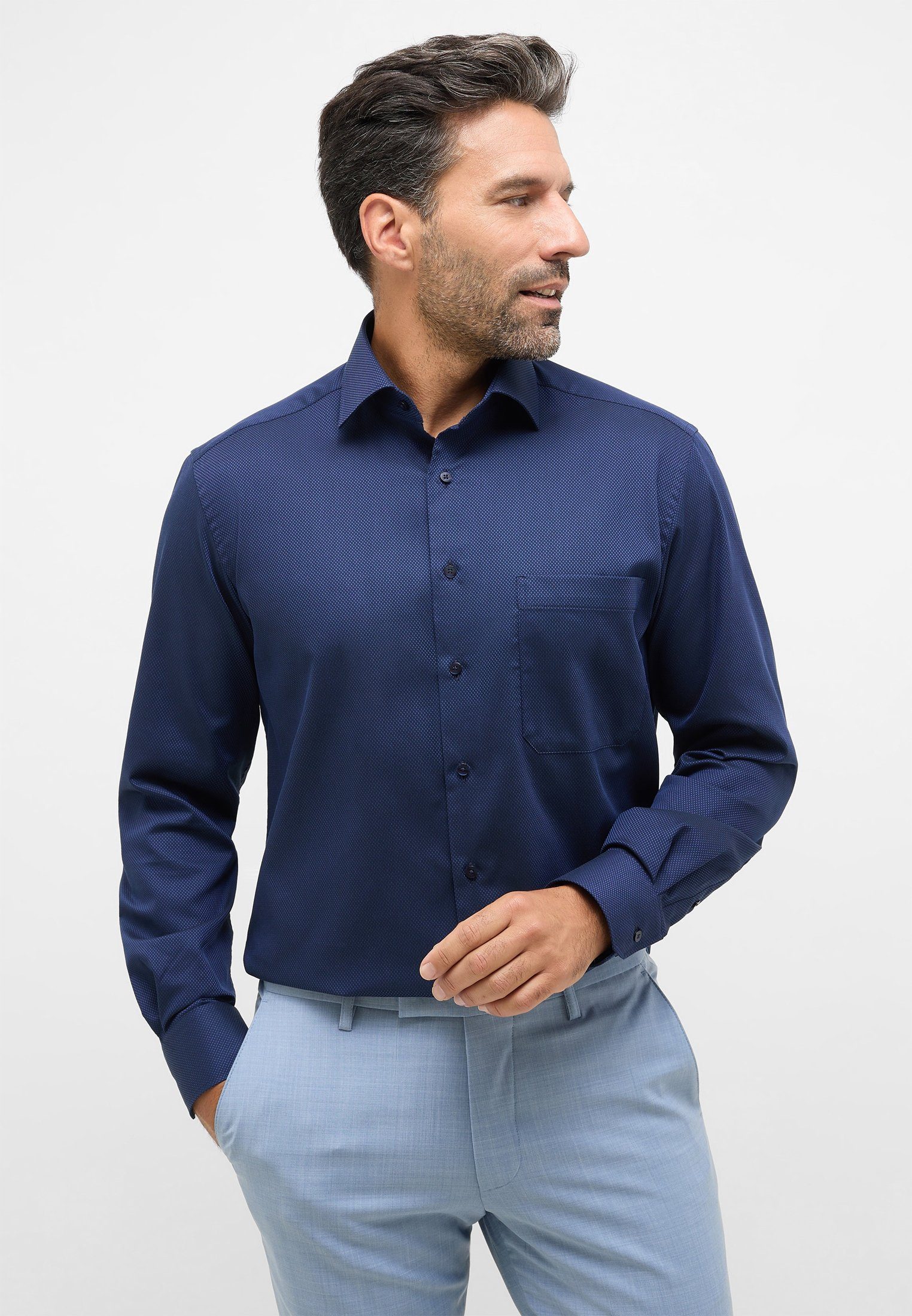 Eterna Langarmhemd COMFORT FIT günstig online kaufen