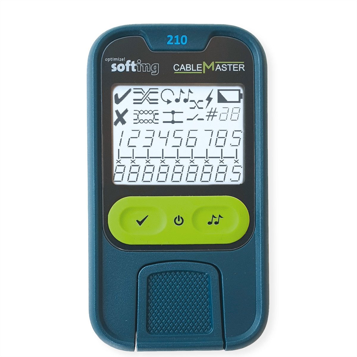 Softing CableMaster 210 Netzwerk-Adapter, Durchgangs- und Verdrahtungstester, 226101