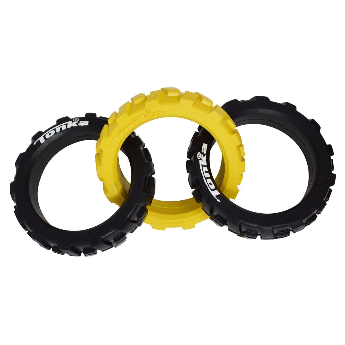 Tonka Outdoor-Spielzeug Hundespielzeug Flex 3-Ring Reifen