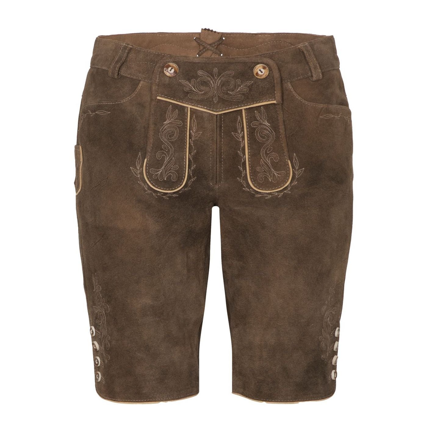 Spieth & Wensky Trachtenlederhose 134-D Blossom/Schotter sand Damen Trachte günstig online kaufen