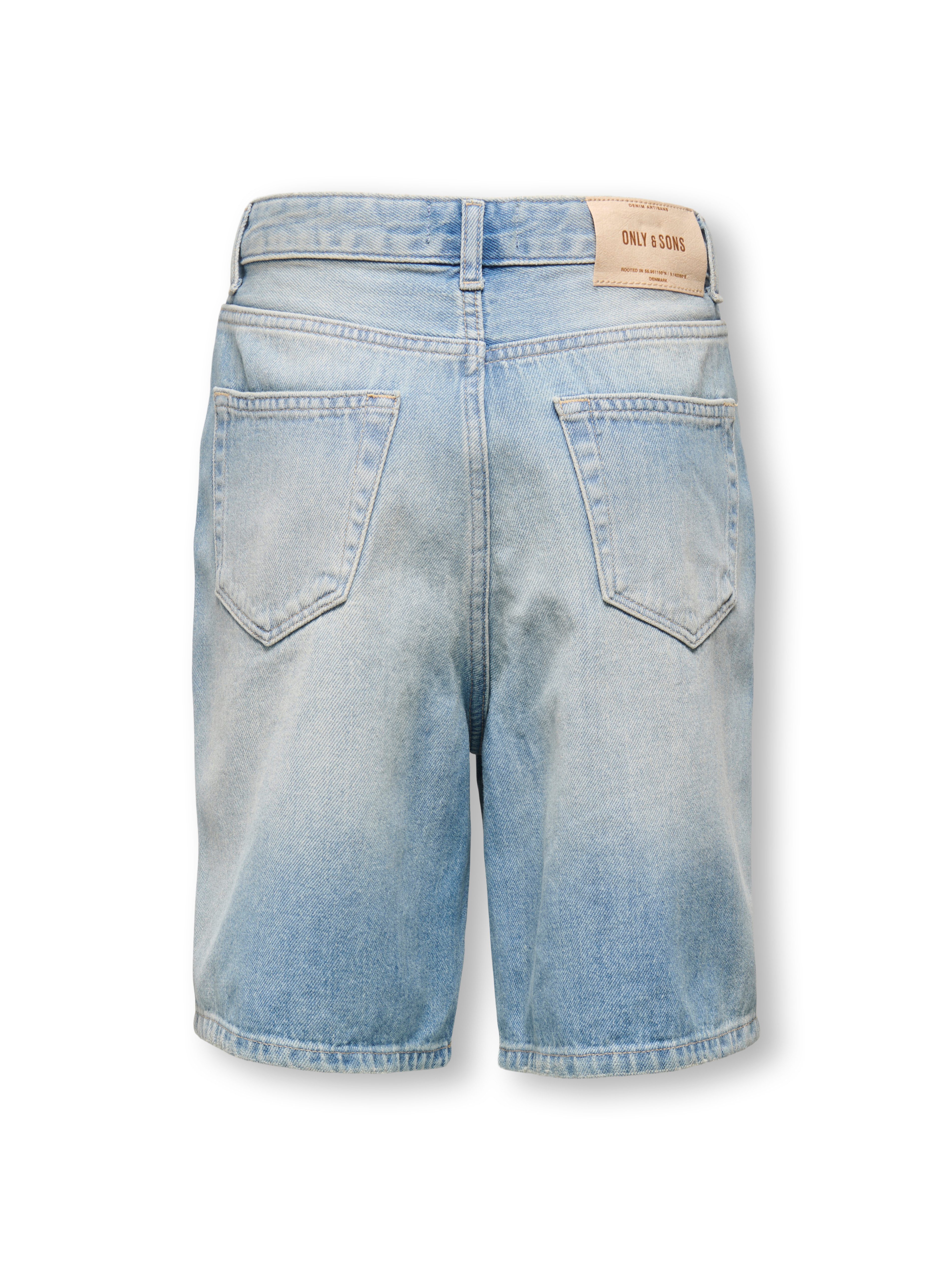 ONLY & SONS junior Jeansbermudas OSJFADE LB TINTED 6963 TAI DNM SHORTS Baumwolle – Bild 4 von 5