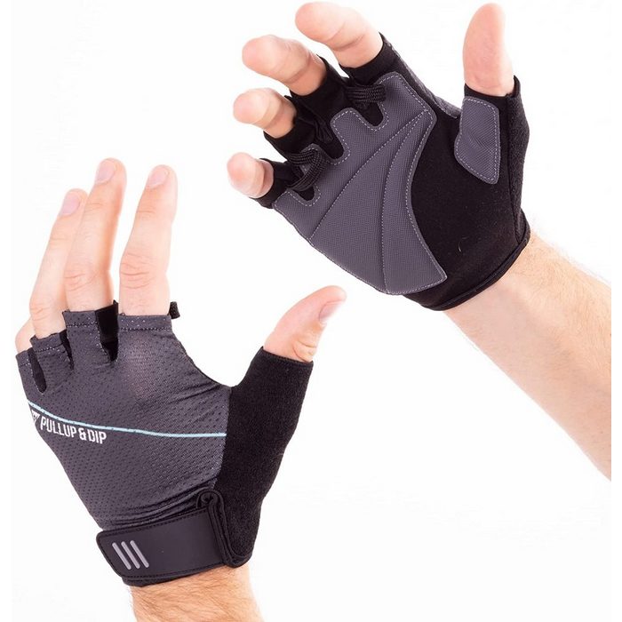 Pullup & Dip Trainingshandschuhe Fitness Handschuhe Trainingshandschuhe mit Handflächenpolsterung