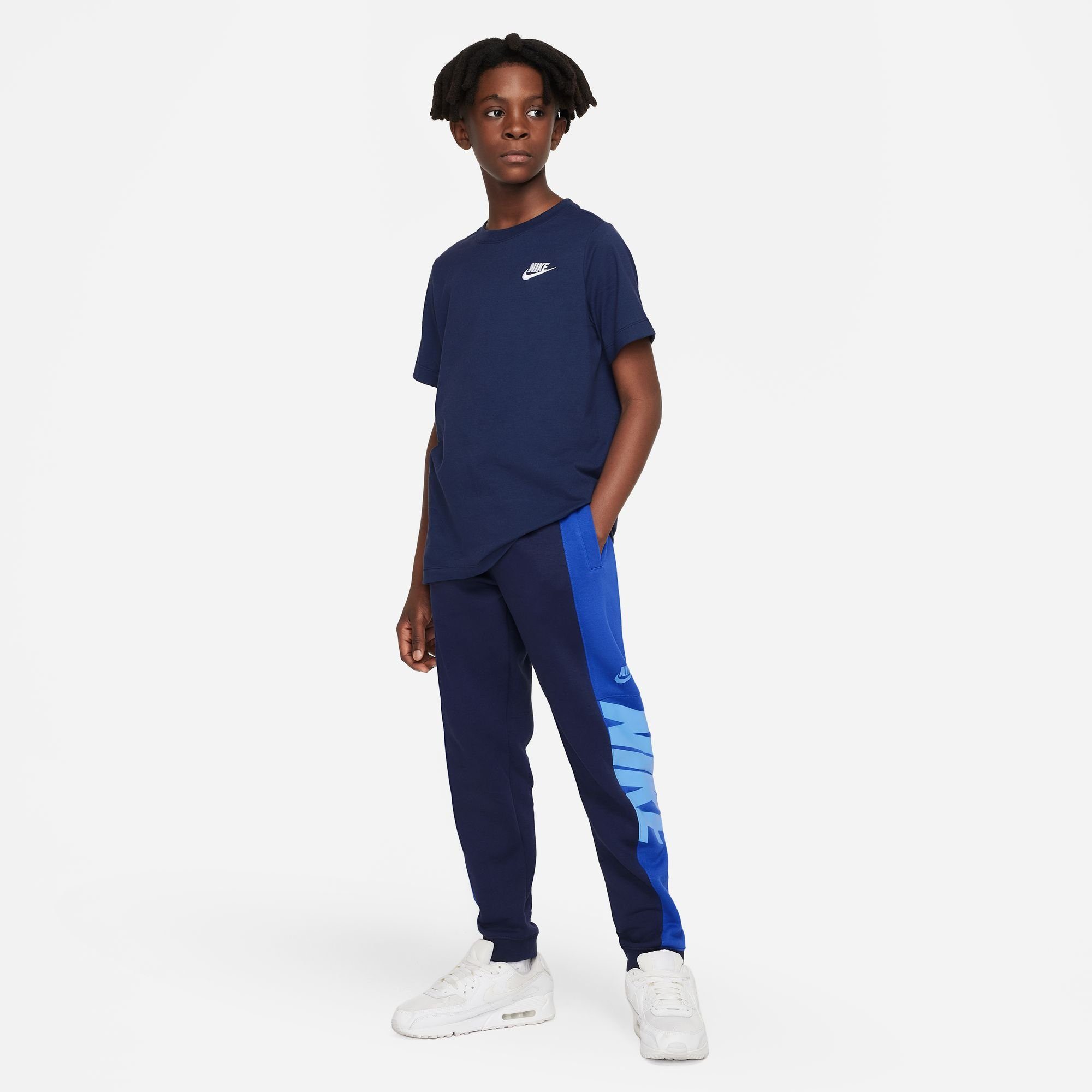 Nike KIDS' BIG blau T-Shirt T-SHIRT Sportswear