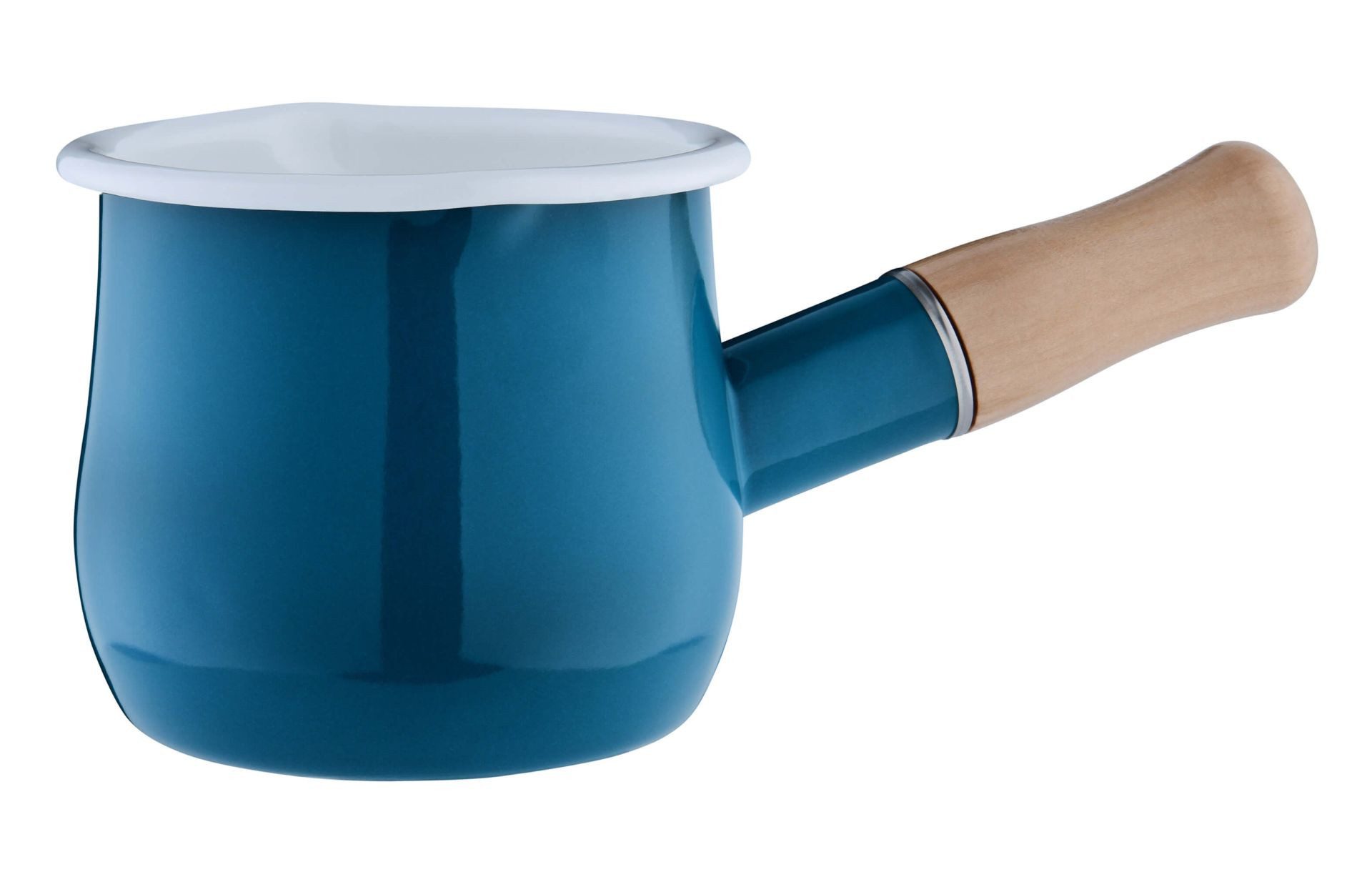 GRÄWE Milchtopf Milchtopf, Ø 10,5 cm, 450 ml, emailliert, Milchtopf, Ø 10,5 cm, 450 ml, emailliert