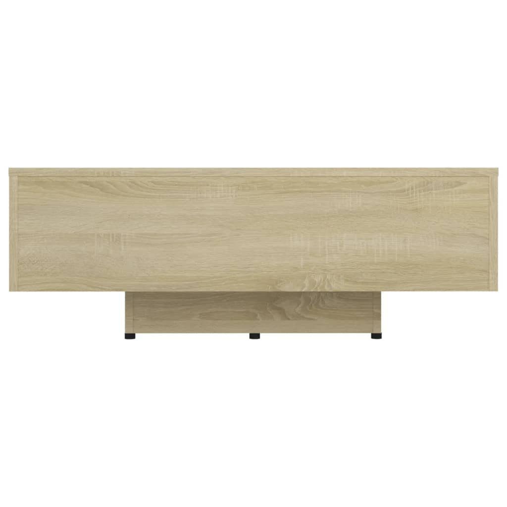 furnicato Couchtisch Moderner 85 x 55 x 31 cm in Sonoma-Eiche, Holzwerkstoff (1-St), Pflegeleichte Wohnzimmertisch-Ablage für dein gemütliches Wohnzimmer