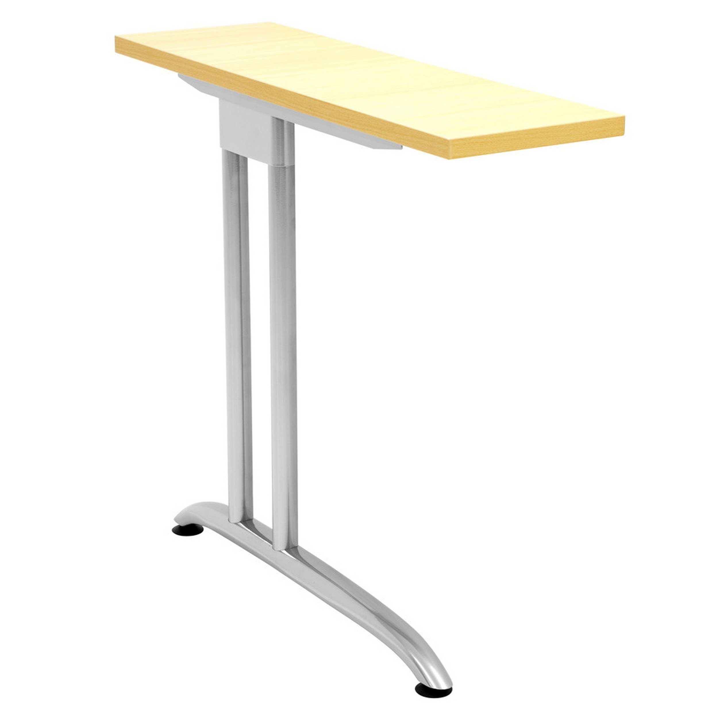 bümö Schreibtisch - Dekor: Quadrat: 80 Serie-B, cm Schreibtisch Weiß 80 x