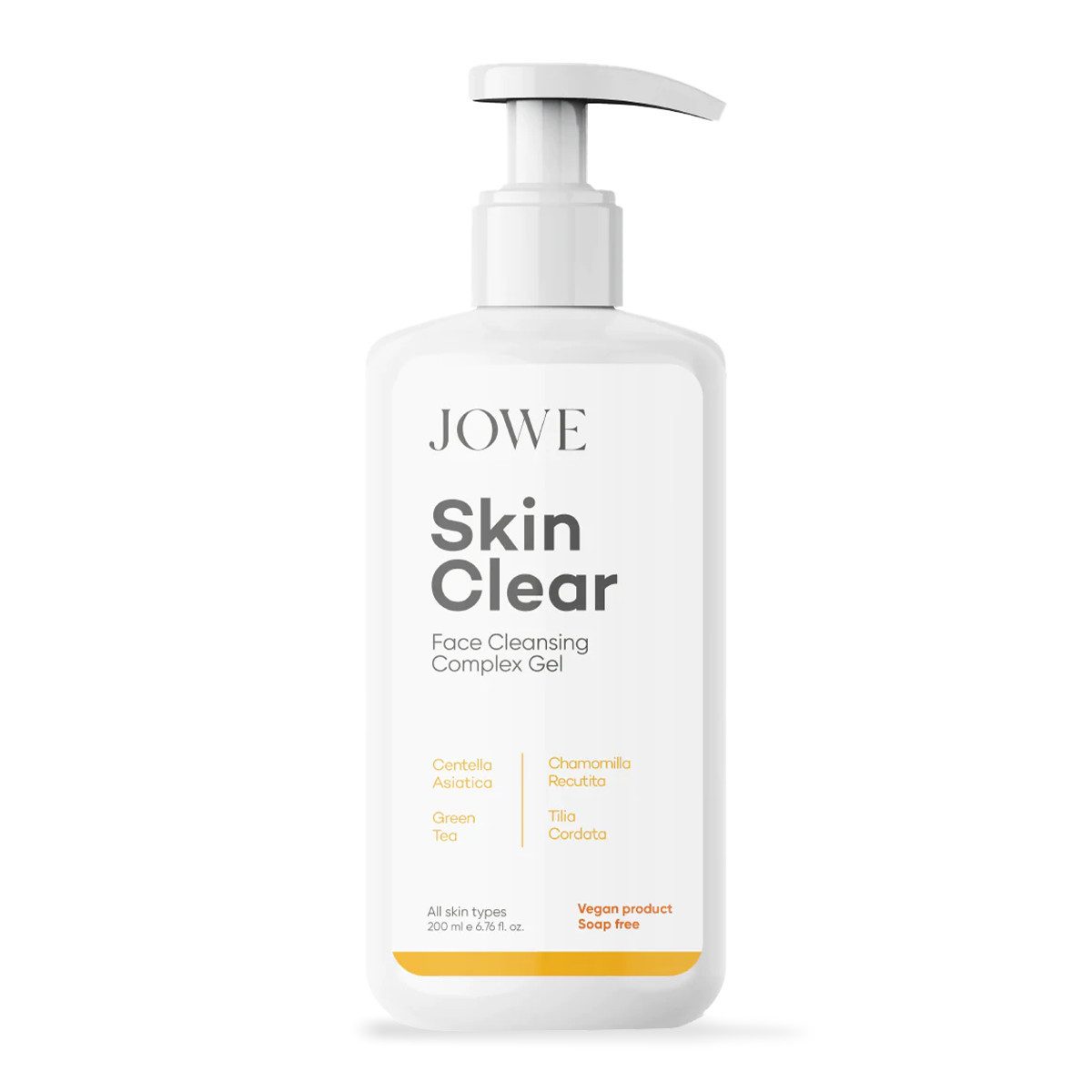 Gesichtsreinigungsgel Jowe Skin Clear Face Cleansing Gel, Reinigungsgel - 200 ml