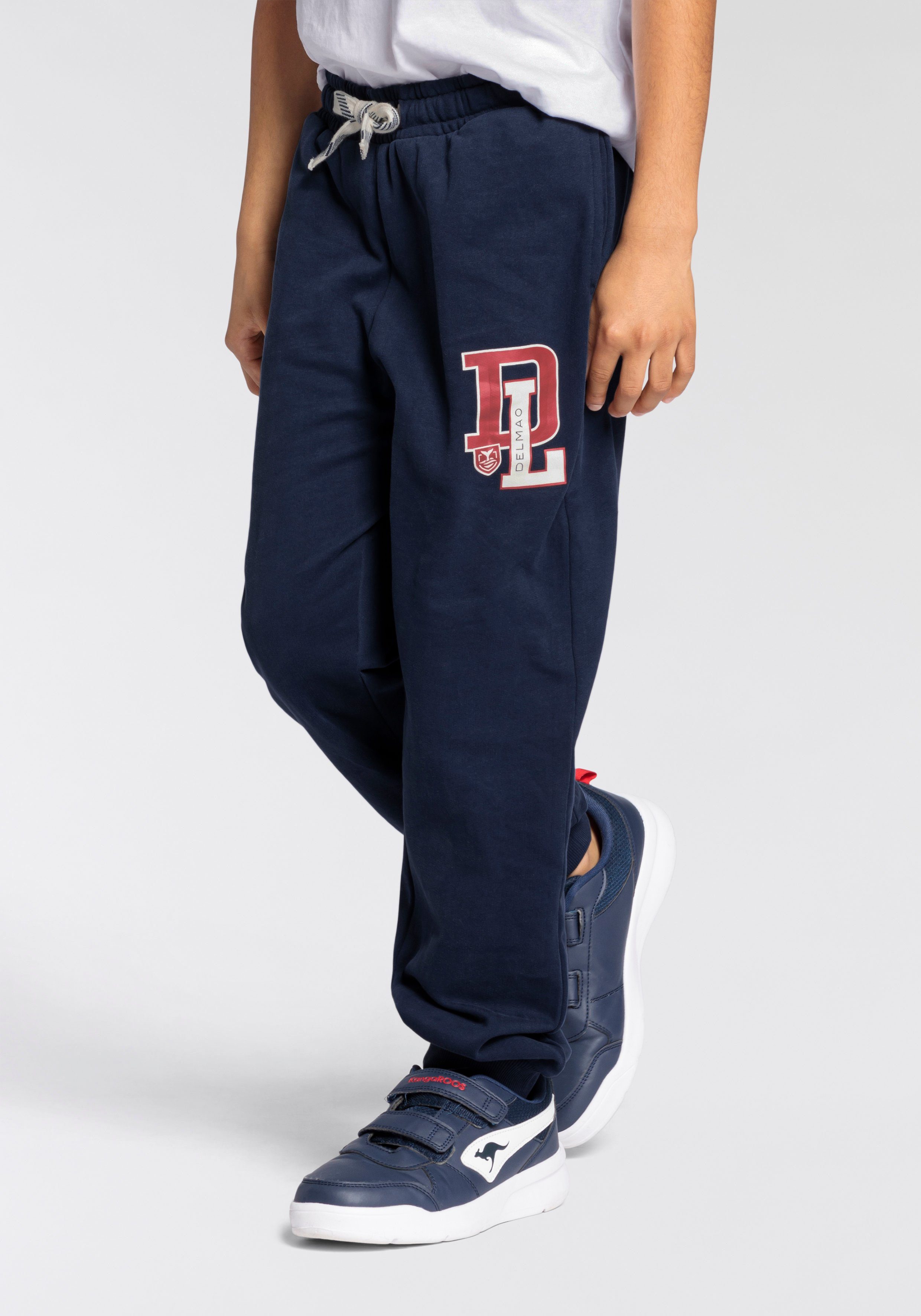Sweathose Jogginghose mit Logo-Print