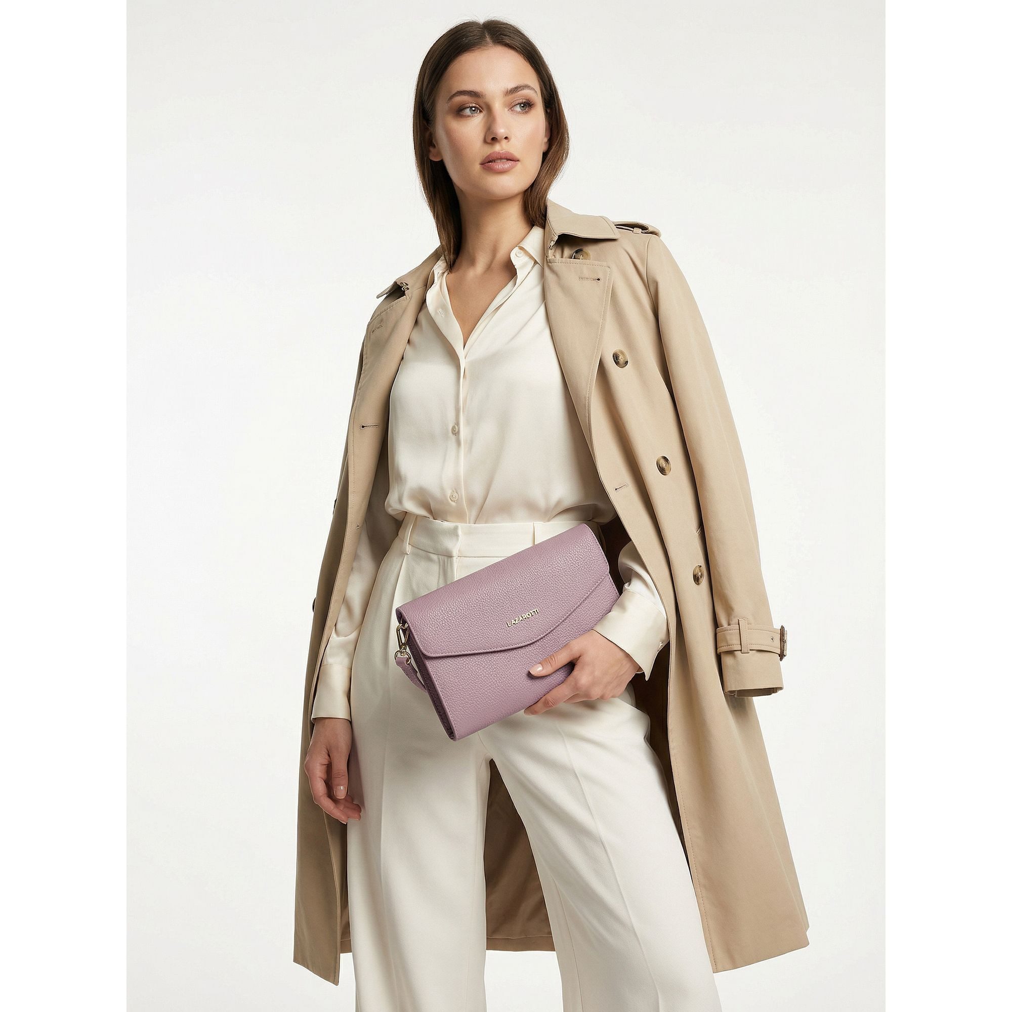 Lazarotti Clutch Bologna Leather, Leder