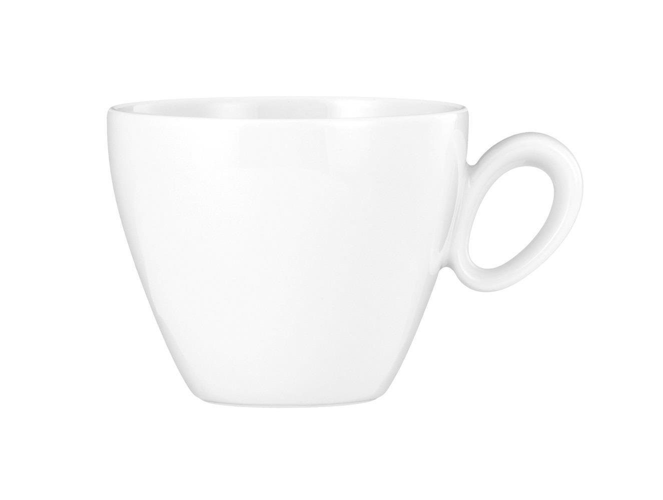 Seltmann Weiden Becher Seltmann Weiden Trio weiß Espressoobertasse 0,11 l, Porzellan