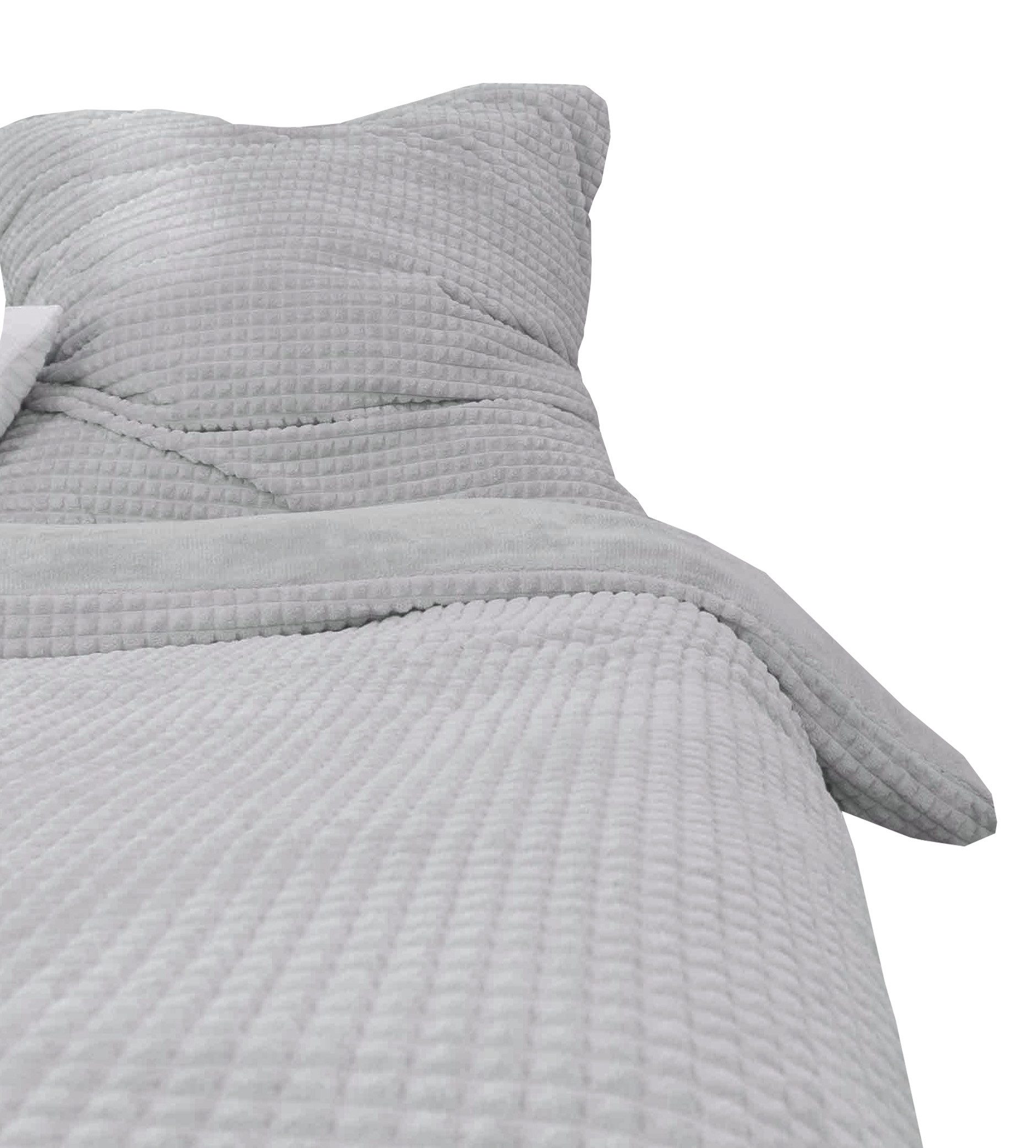 Leonado Vicenti Bettwäsche Teddyplüsch Diamant-Optik, Fleece, 2 teilig, bes günstig online kaufen