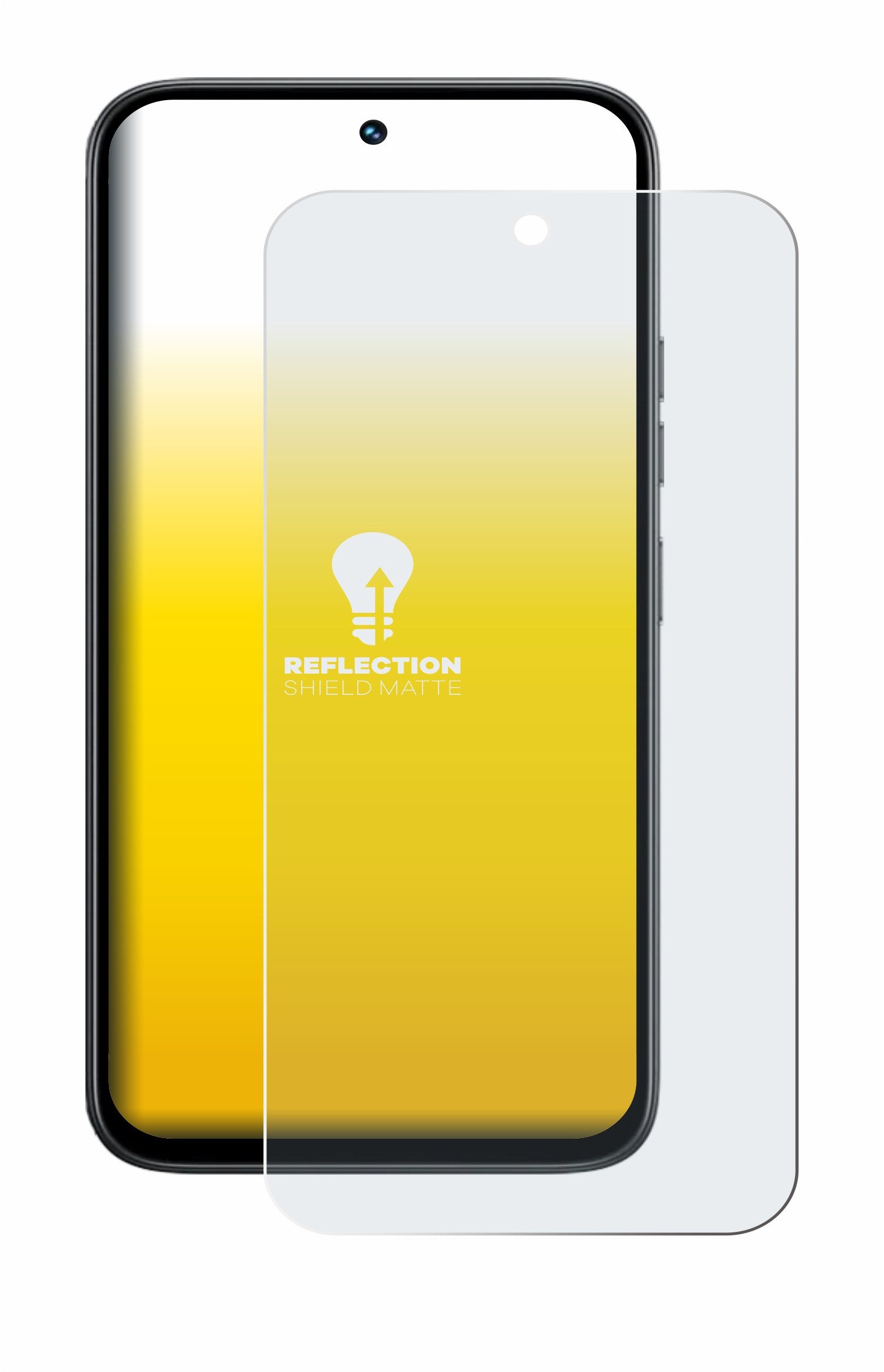 upscreen Displayschutzfolie Schutzfolie für Tecno Spark 50 4G, Displayschutz Schutz Folie Matt Entspiegelungsfolie