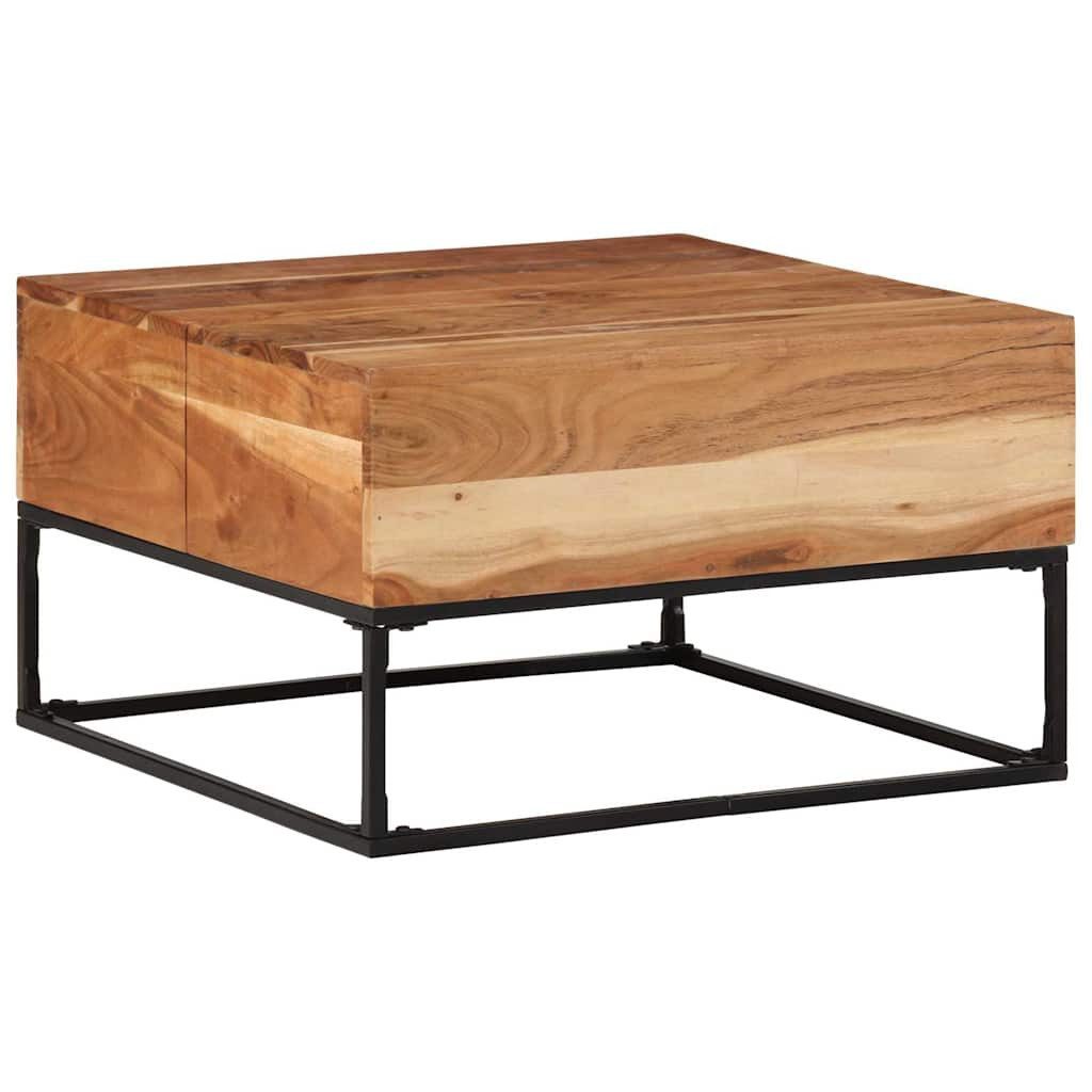 Couchtisch Couchtisch 68x68x41 cm Massivholz