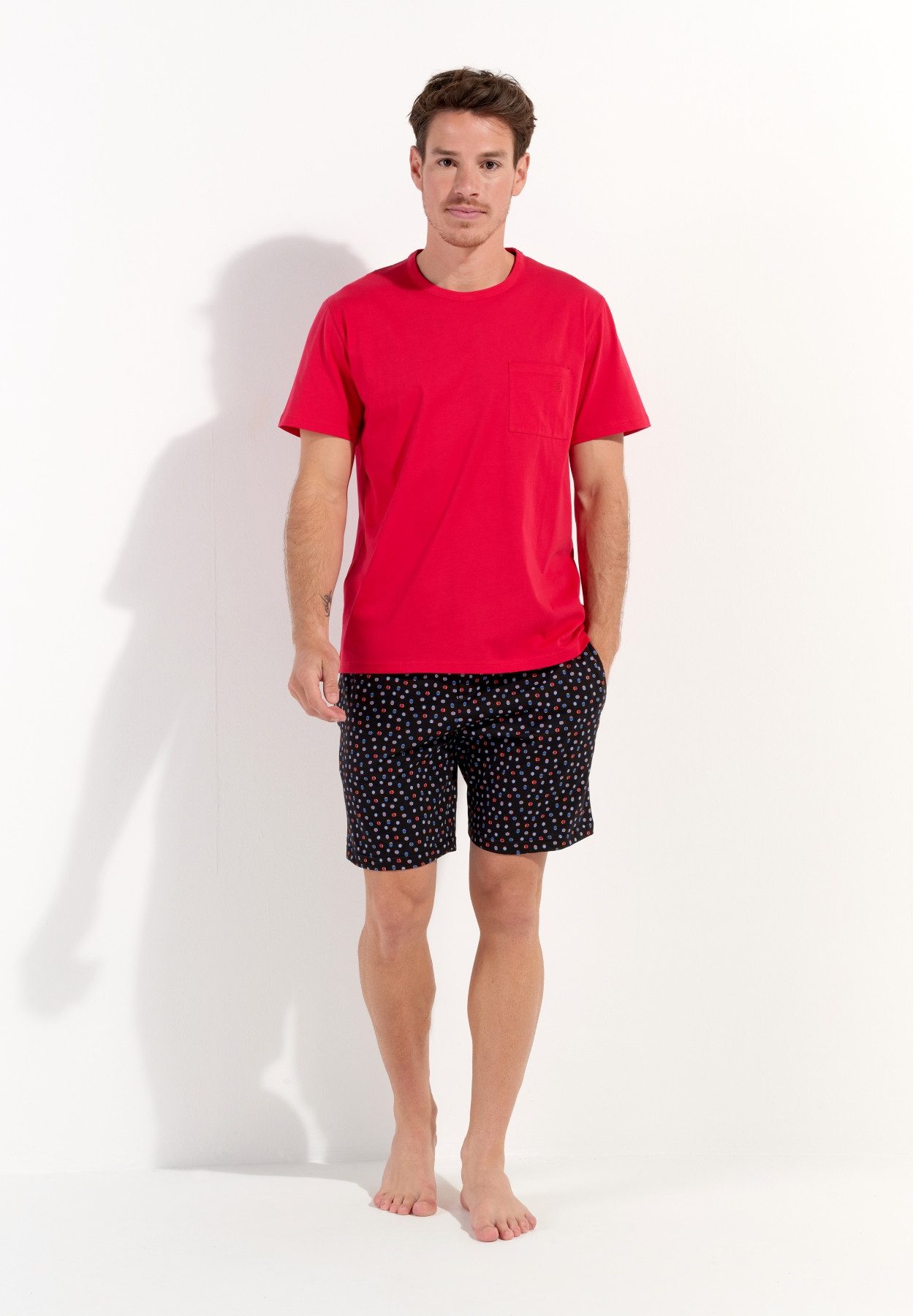 Hom Pyjama HOM Charli Short Pyjama (Pyjama-Set)