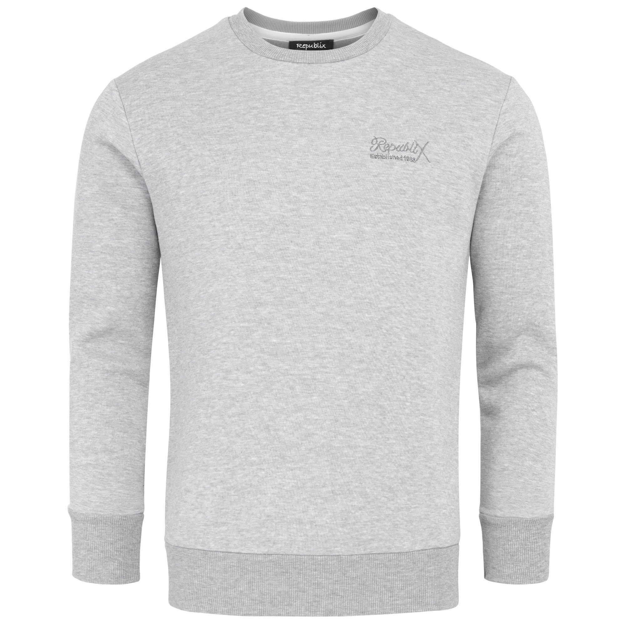 REPUBLIX Sweatshirt WYATT Herren Basic College günstig online kaufen