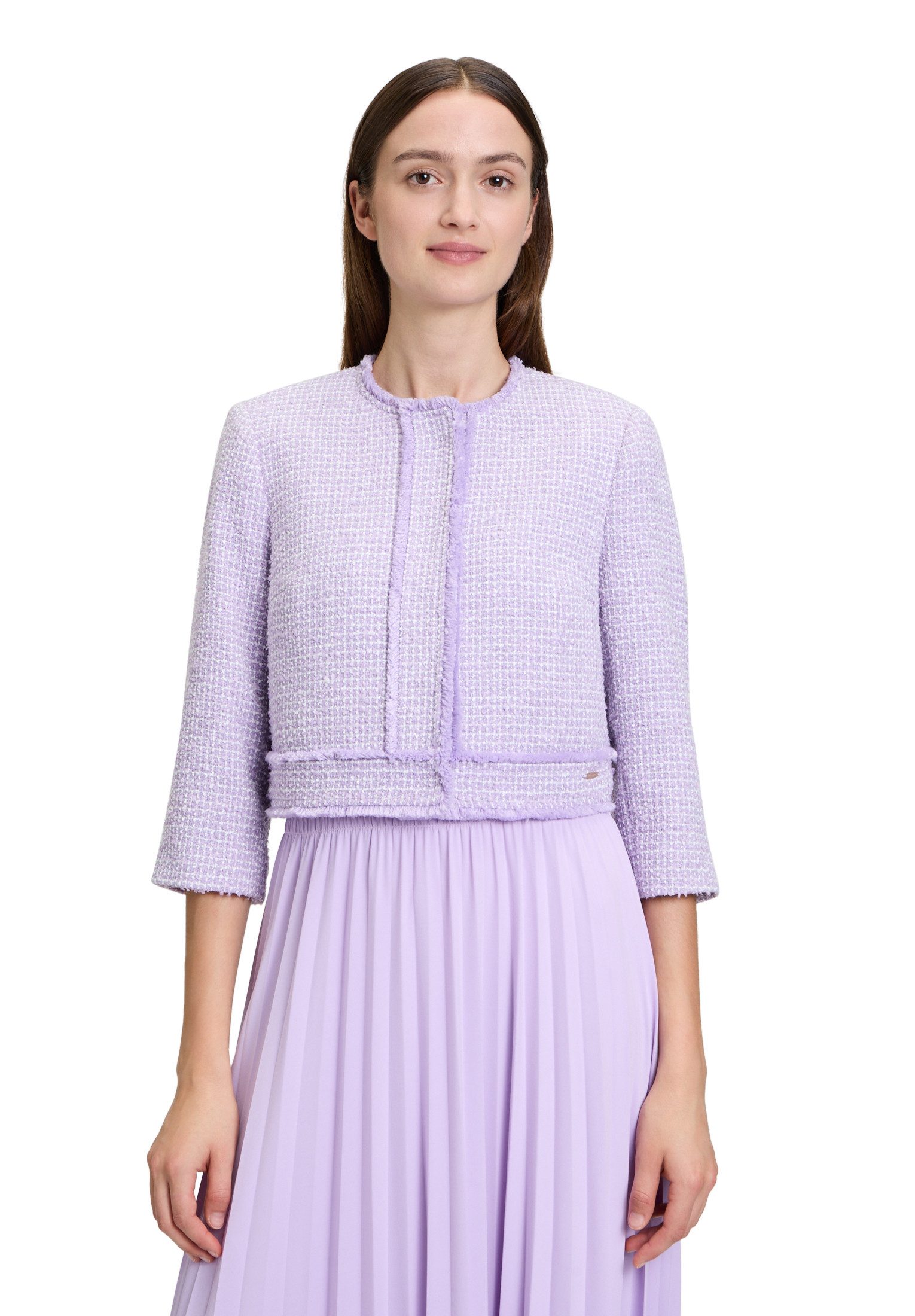 Jackenblazer Betty & Co Bolero-Jacke mit aufgesetzten Taschen