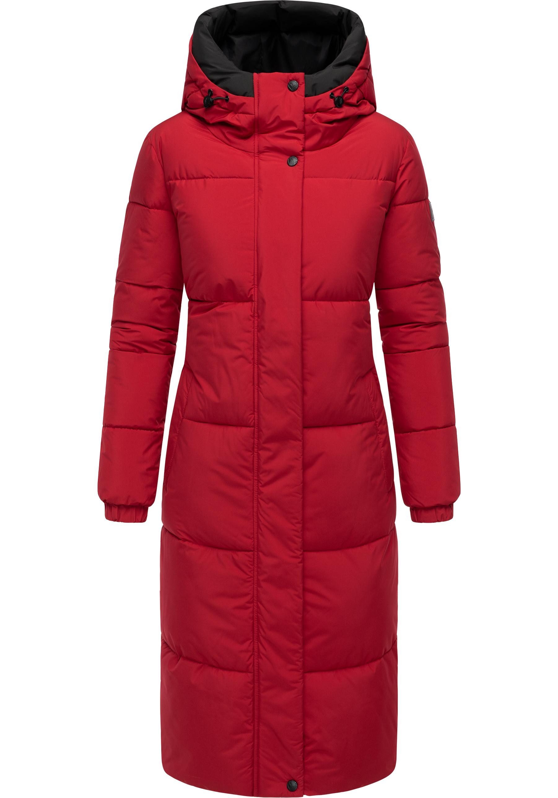 Navahoo Steppmantel Taublüte XIV Gesteppter Damen Mantel mit 2-Wege-Reißverschluss