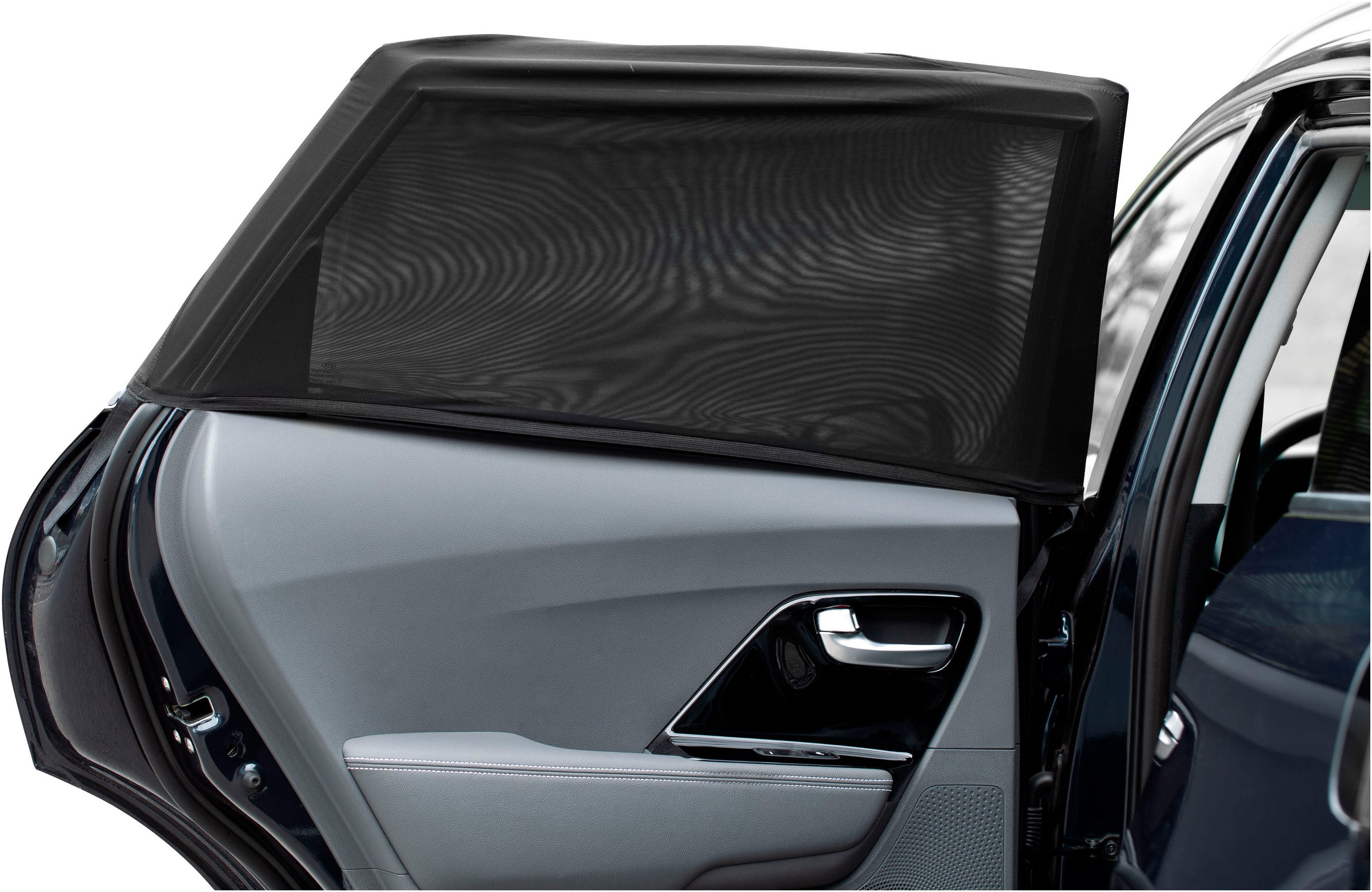 Fillikid Car Sunshade Window Sock - Sunshade for Cars (SNCS0001), 68 x 48 cm, (Set of 2), easy to put on like a sock