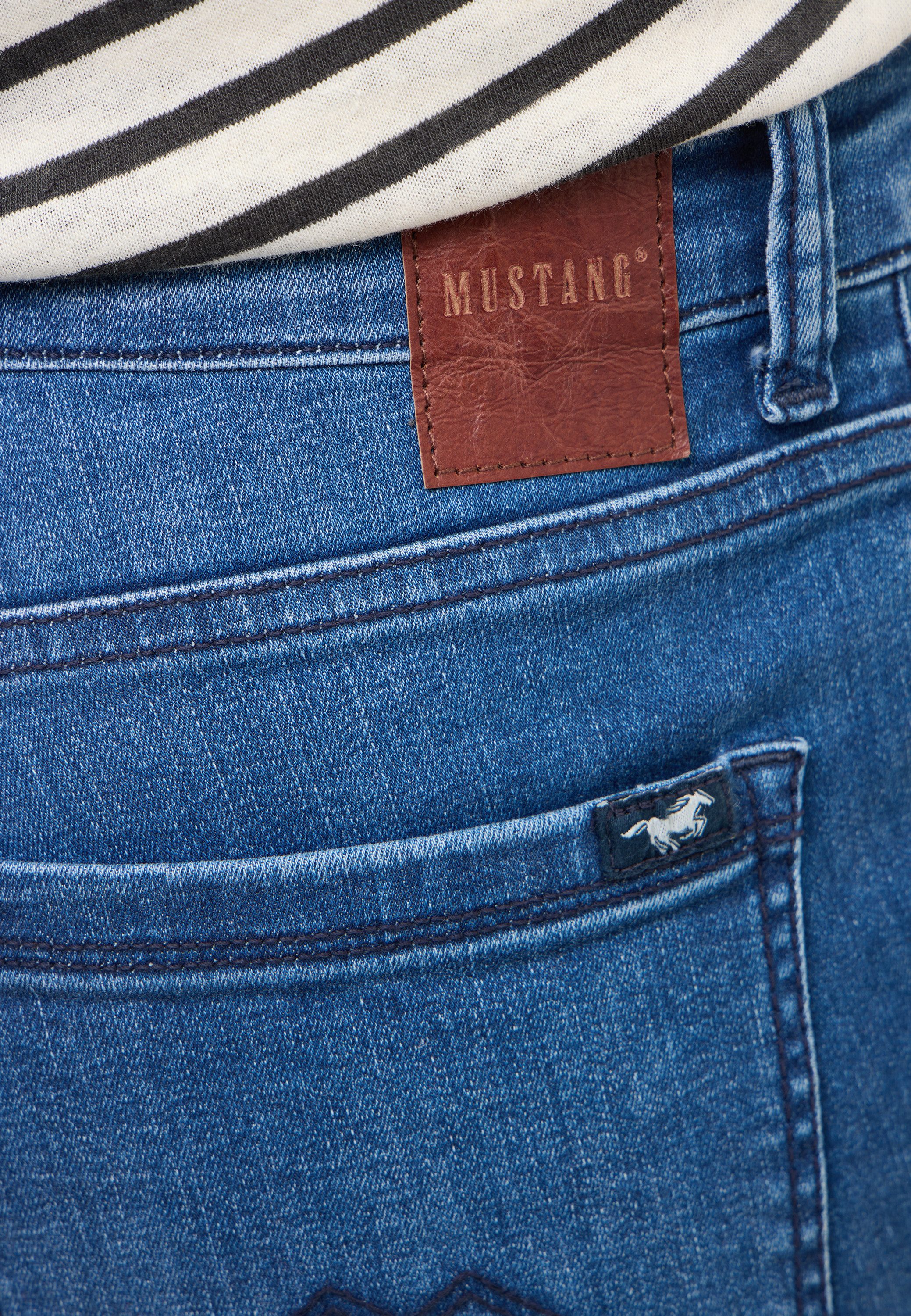 MUSTANG Slim-fit-Jeans Damen Style Capri – Bild 5 von 5