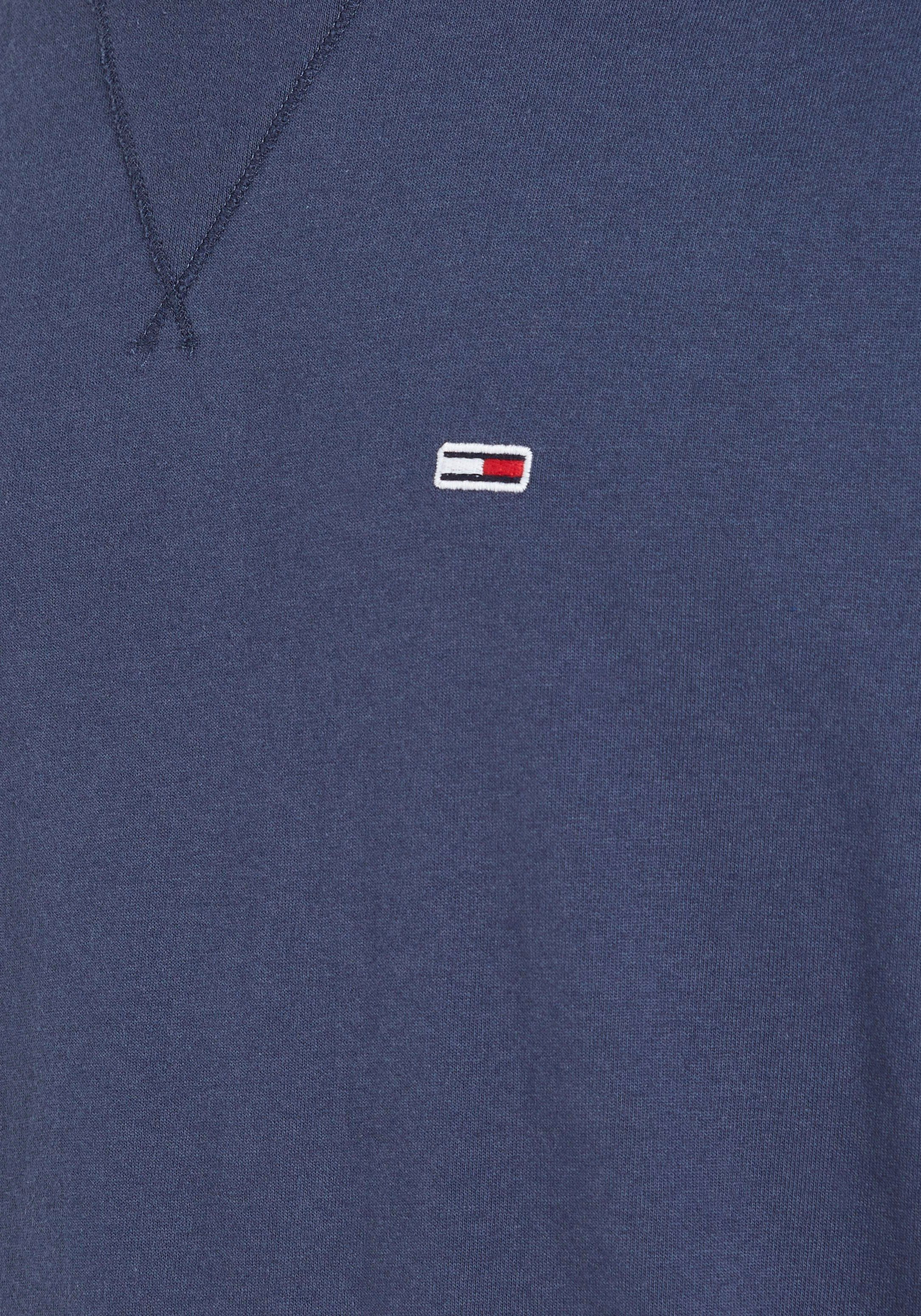 CLSC TJM Twilight T-Shirt Navy Tommy Jeans FLAG TEE DETAIL RIB