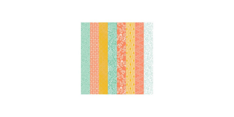 Braun+Company Atelier Papierserviette Servietten Samui pastell 33 x 33 cm 20 Stück