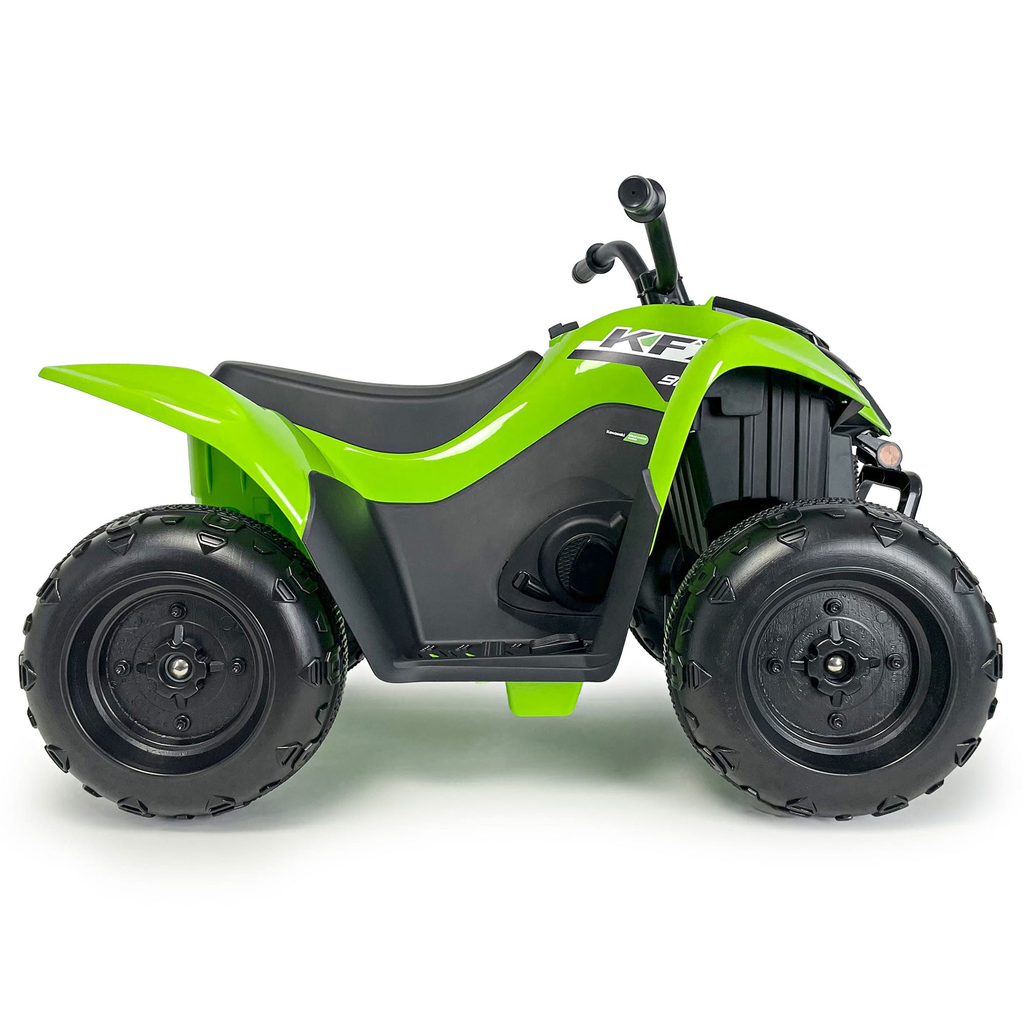 INJUSA Elektro-Kinderquad Kawasaki KFX90 ATV, Belastbarkeit 30 kg, Elektro-Kinderquad 12V ATV, ca. 6 km/h, Automatikbremse, ab 3 Jahren