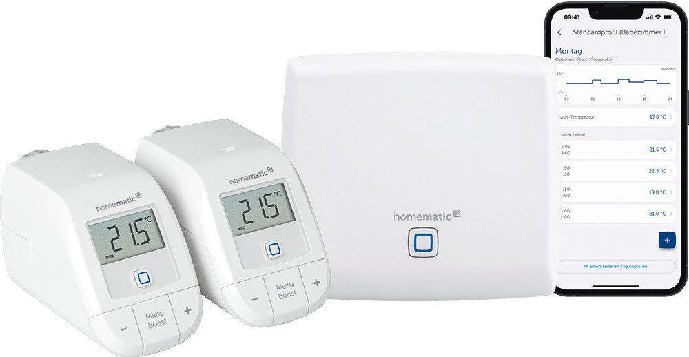 Heizkörperthermostat Bundle Access Point + 2x Thermostat basic