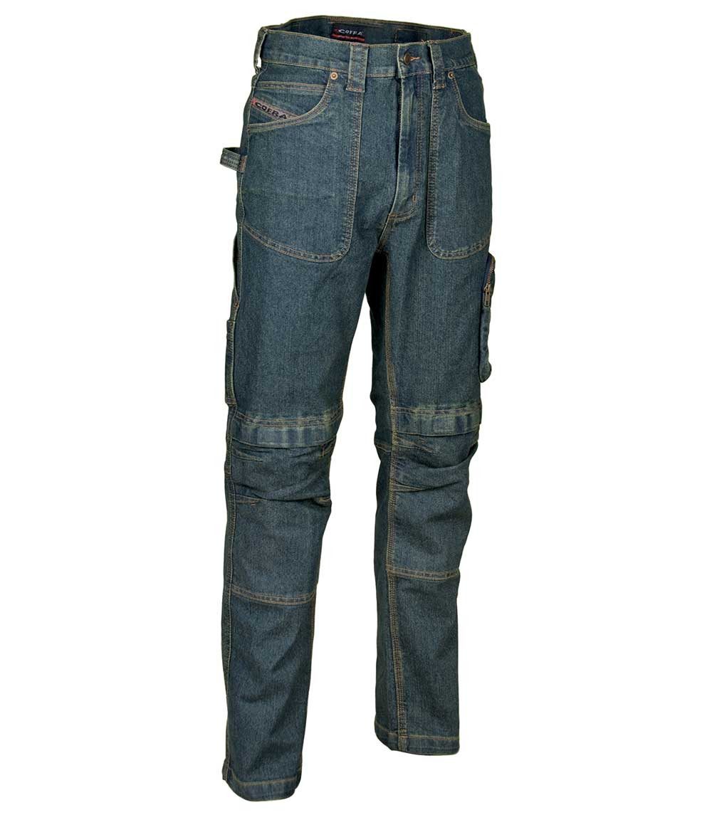 Cofra Arbeitshose DÜSSELDORF Jeanshose / 35 V191-0-00
