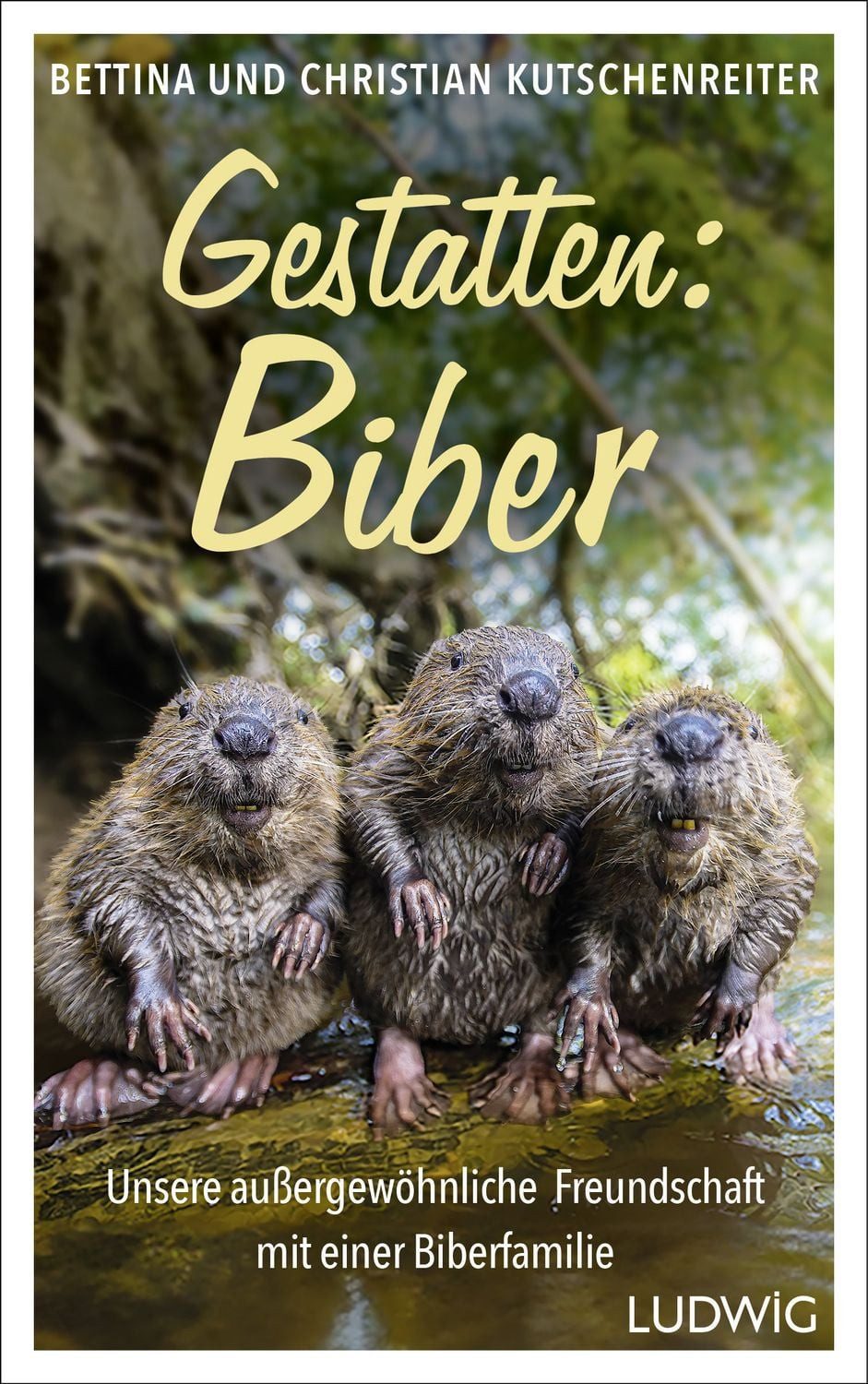 Gestatten: Biber / Bettina Kutschenreiter, Christian Kutschenreiter, Unsere außergewöhnliche Freundschaft mit einer wildlebenden Biberfamilie