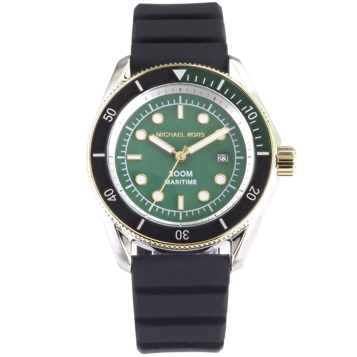 MICHAEL KORS Quarzuhr MK9158 Herren Uhr Maritime Maritime, nachtleuchtend Index und Zeiger