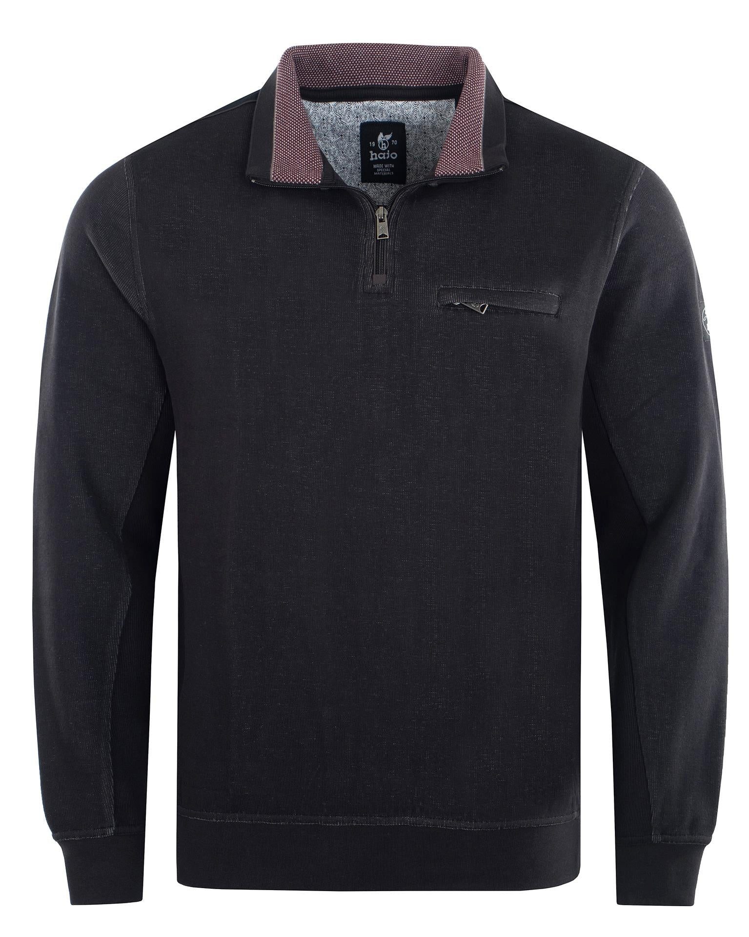 Hajo Sweatshirt Sweatshirt mit Stehkragen und günstig online kaufen