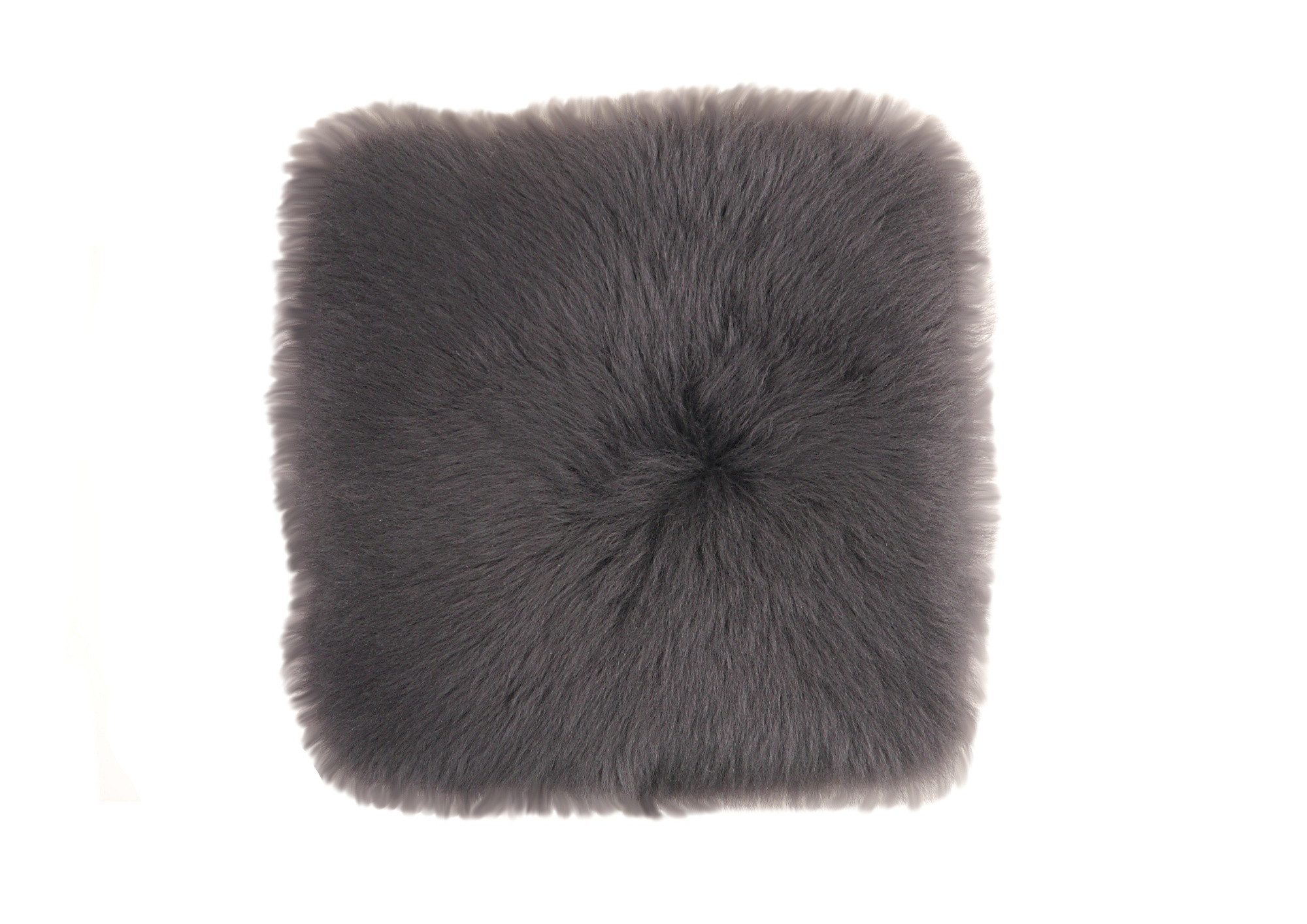 Kaiser Sitzauflage eckig, einseitig Fell