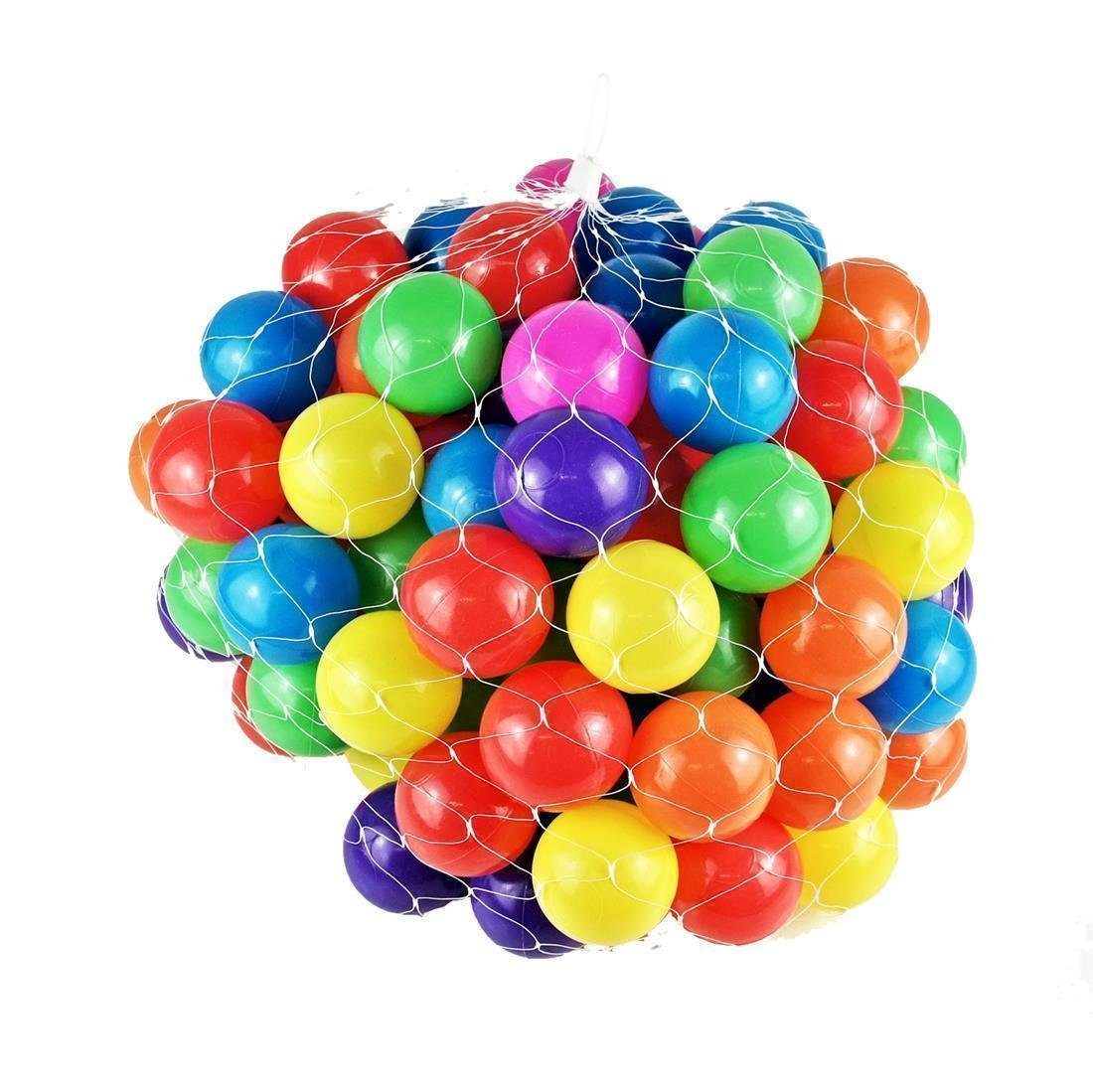 Bällebad Stück - 5,5cm 1000 BAYLI Ball Ø Softbal bunte Farben Bällebad-Bälle Mischung Bälle