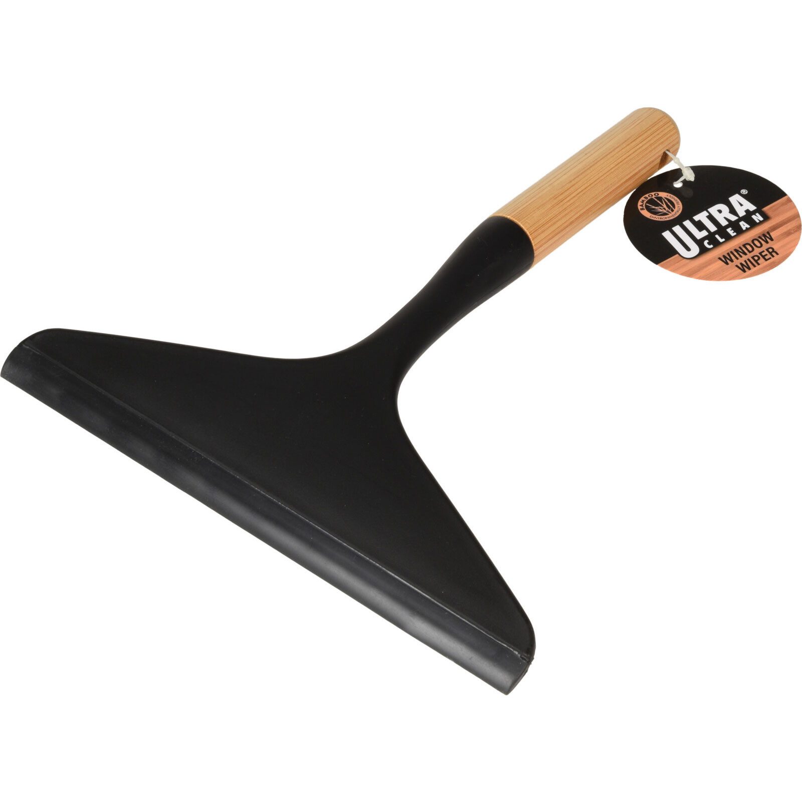 Ultra Clean Duschabzieher Duschabzieher mit Bambusgriff