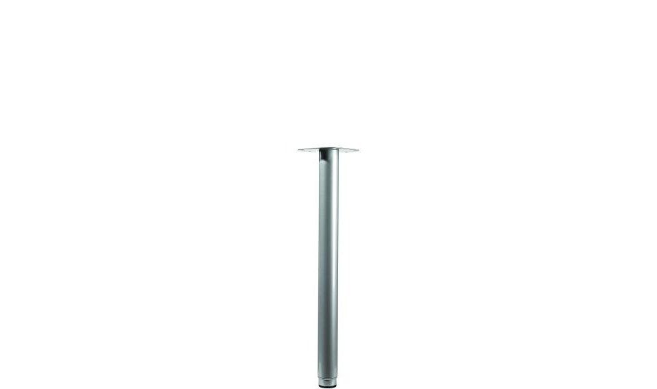 Hettich Tischbein Hettich Tischbein 5,0 x 60 - 90 cm Stahl silber -