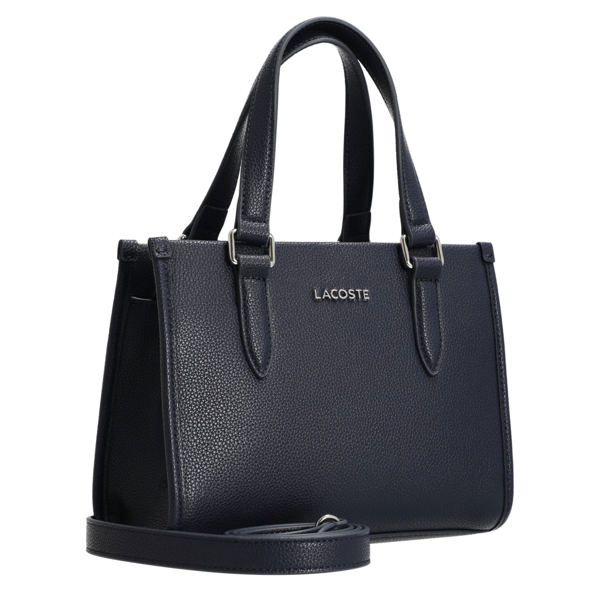 Lacoste Handtasche Top Handle Bag - Handtasche 22 cm (marine)