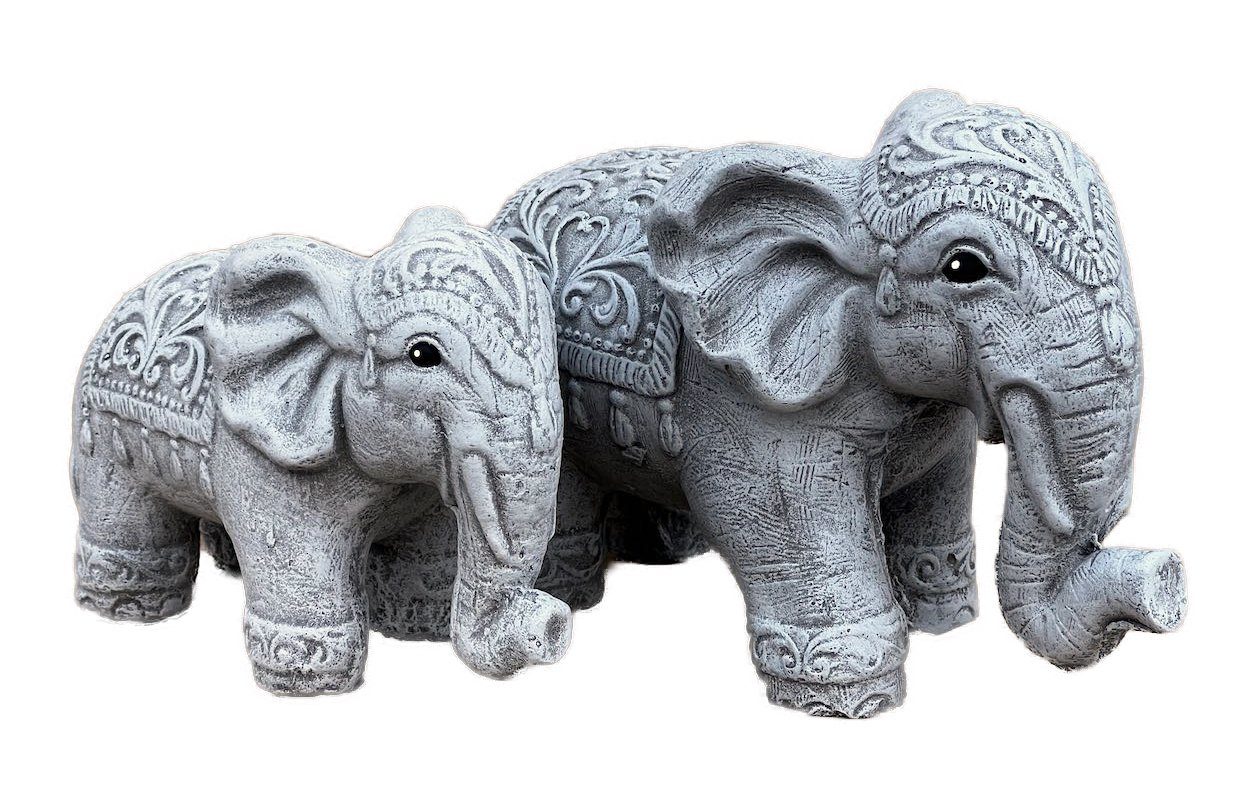 Stone and Style Gartenfigur Steinfigur 2er günstig online kaufen