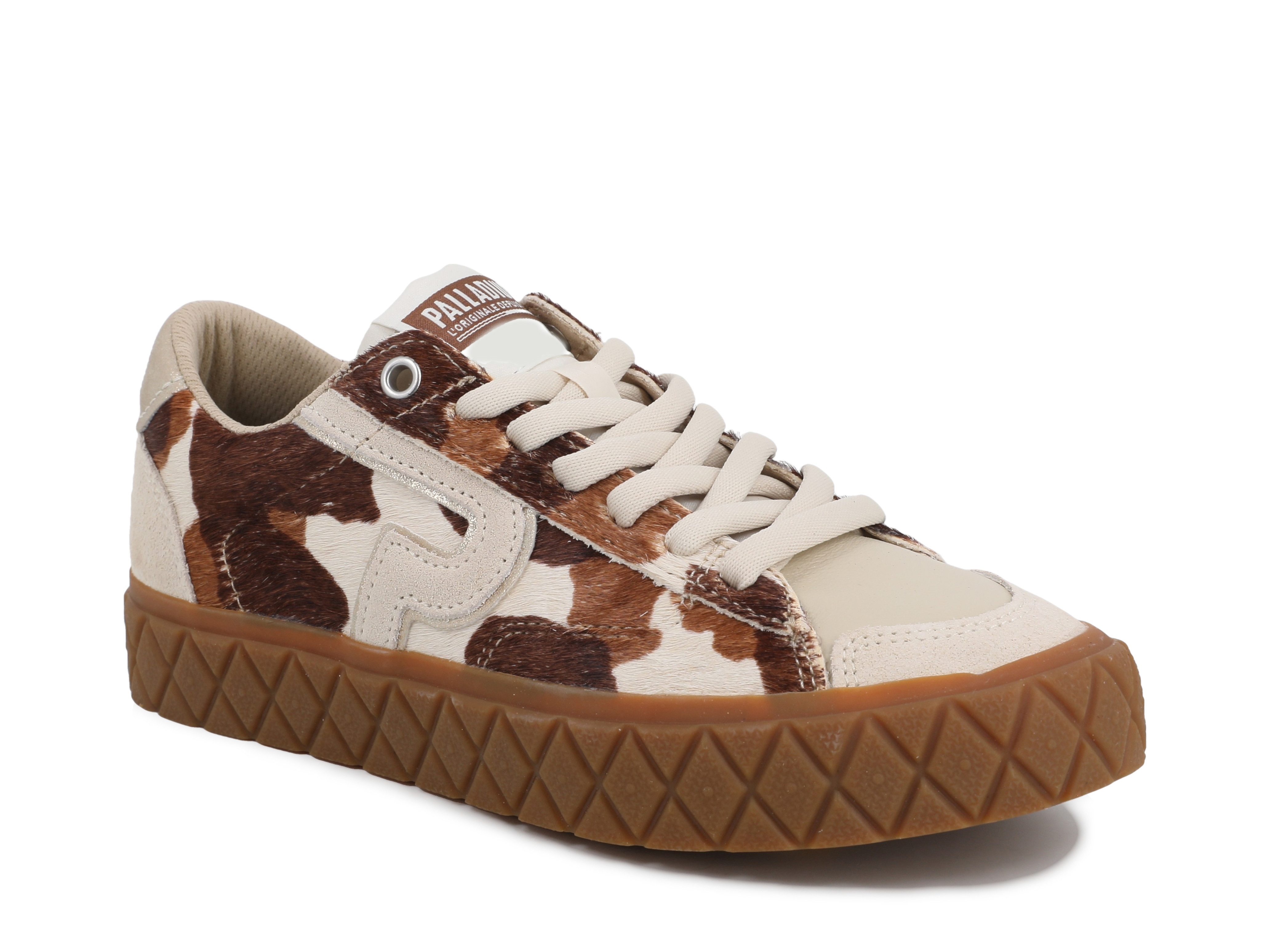 Palladium PALLA ACE LO MIX LTH WILD Sneaker Obermaterial in Ponyfell-Optik