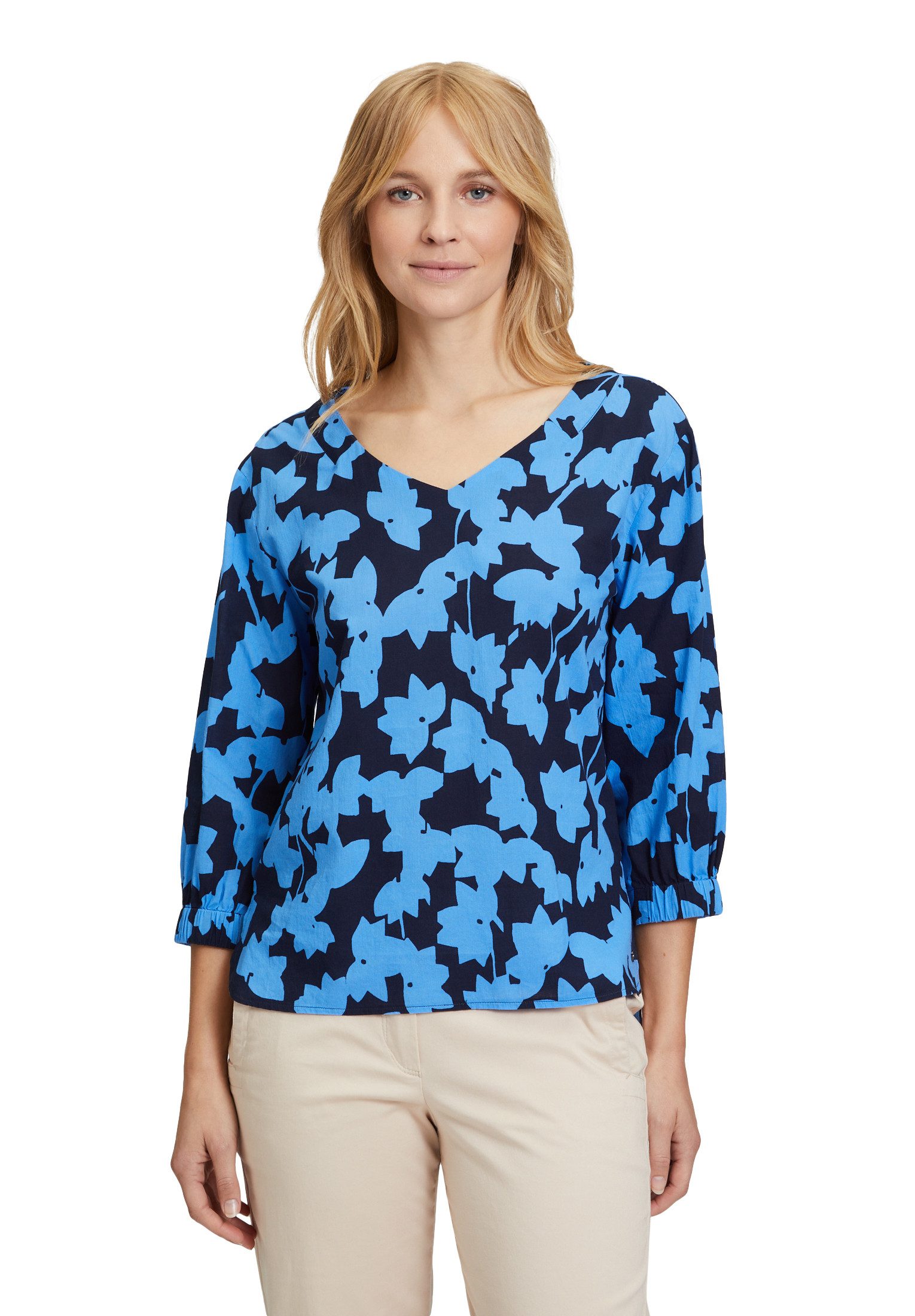 Schlupfbluse Betty & Co Damen Schlupfbluse mit Print